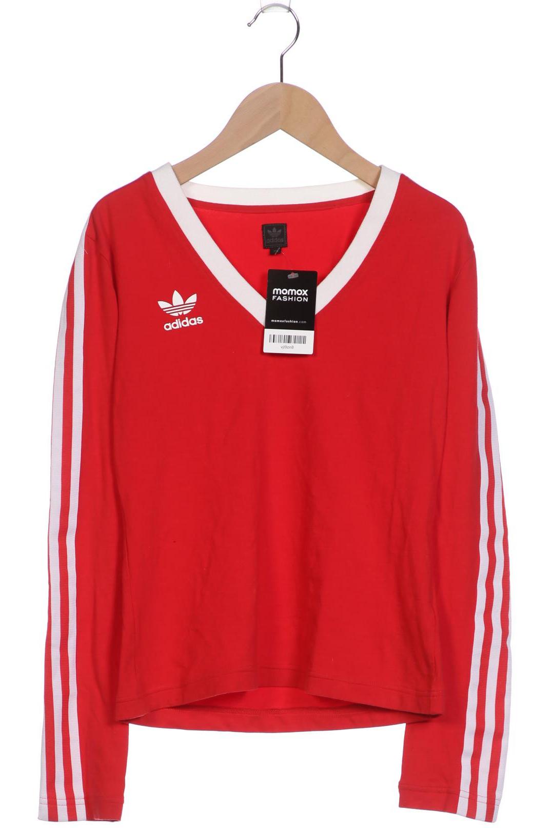

adidas Originals Damen Langarmshirt, rot, Gr. 36