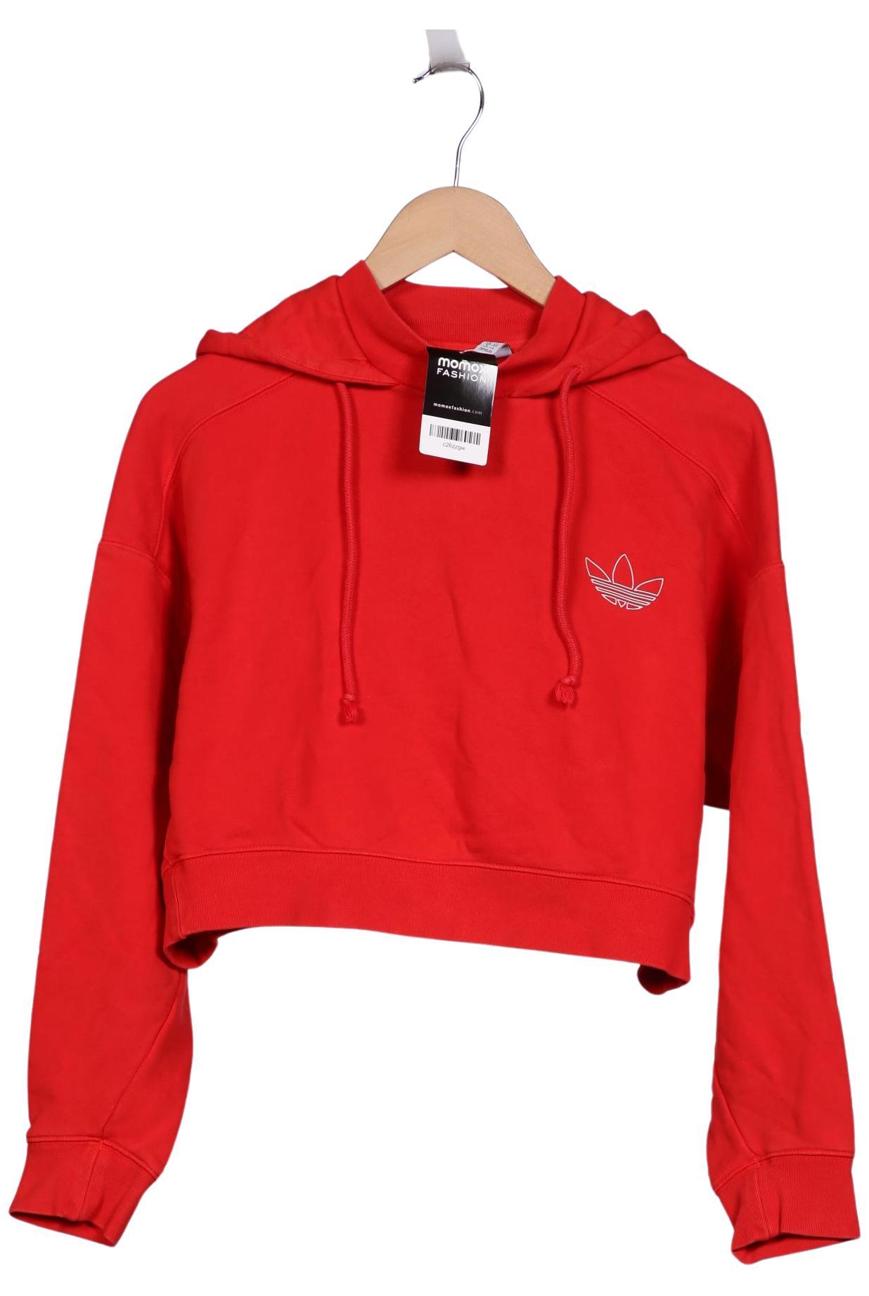 

adidas Originals Damen Kapuzenpullover, rot, Gr. 40