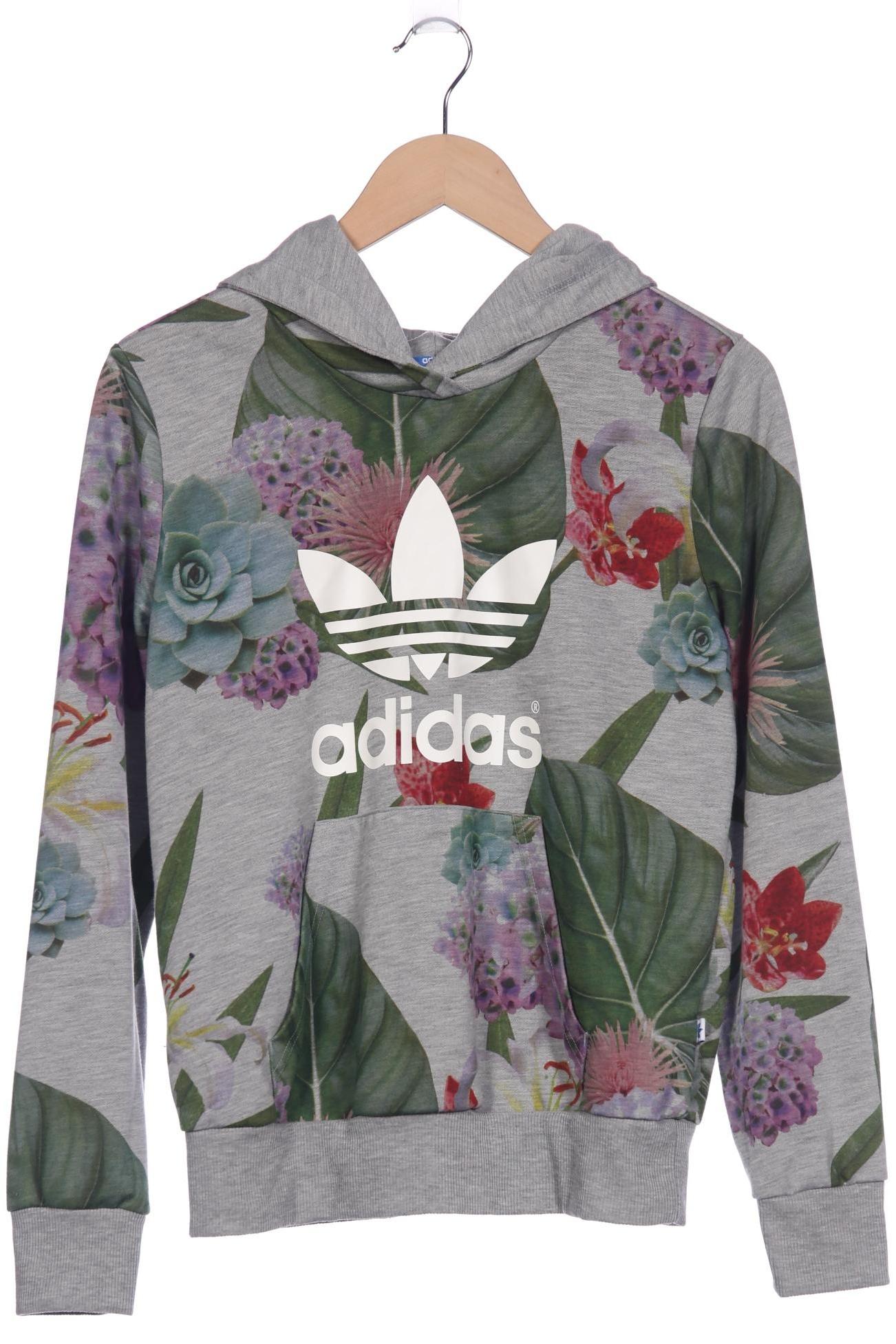 

adidas Originals Damen Kapuzenpullover, grau, Gr. 40