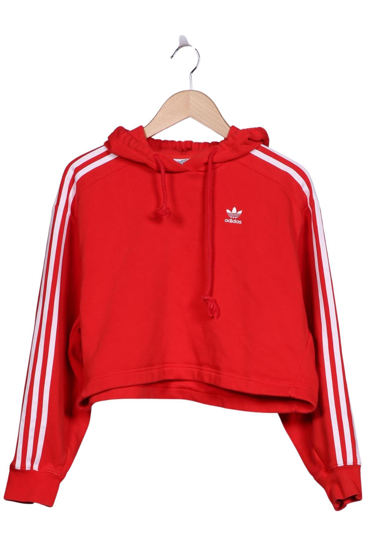 

adidas Originals Damen Kapuzenpullover, rot, Gr. 36