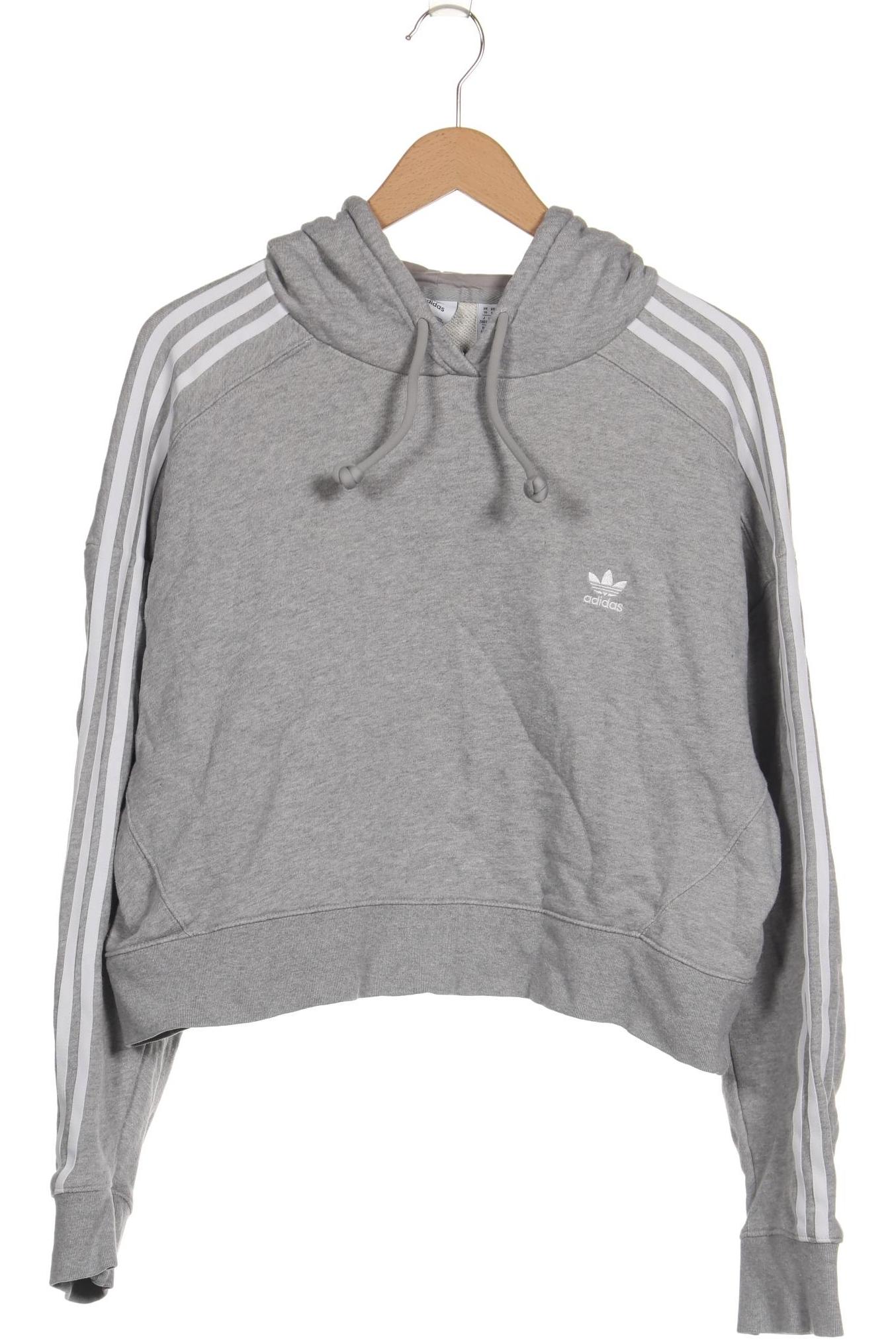 

adidas Originals Damen Kapuzenpullover, grau, Gr. 40