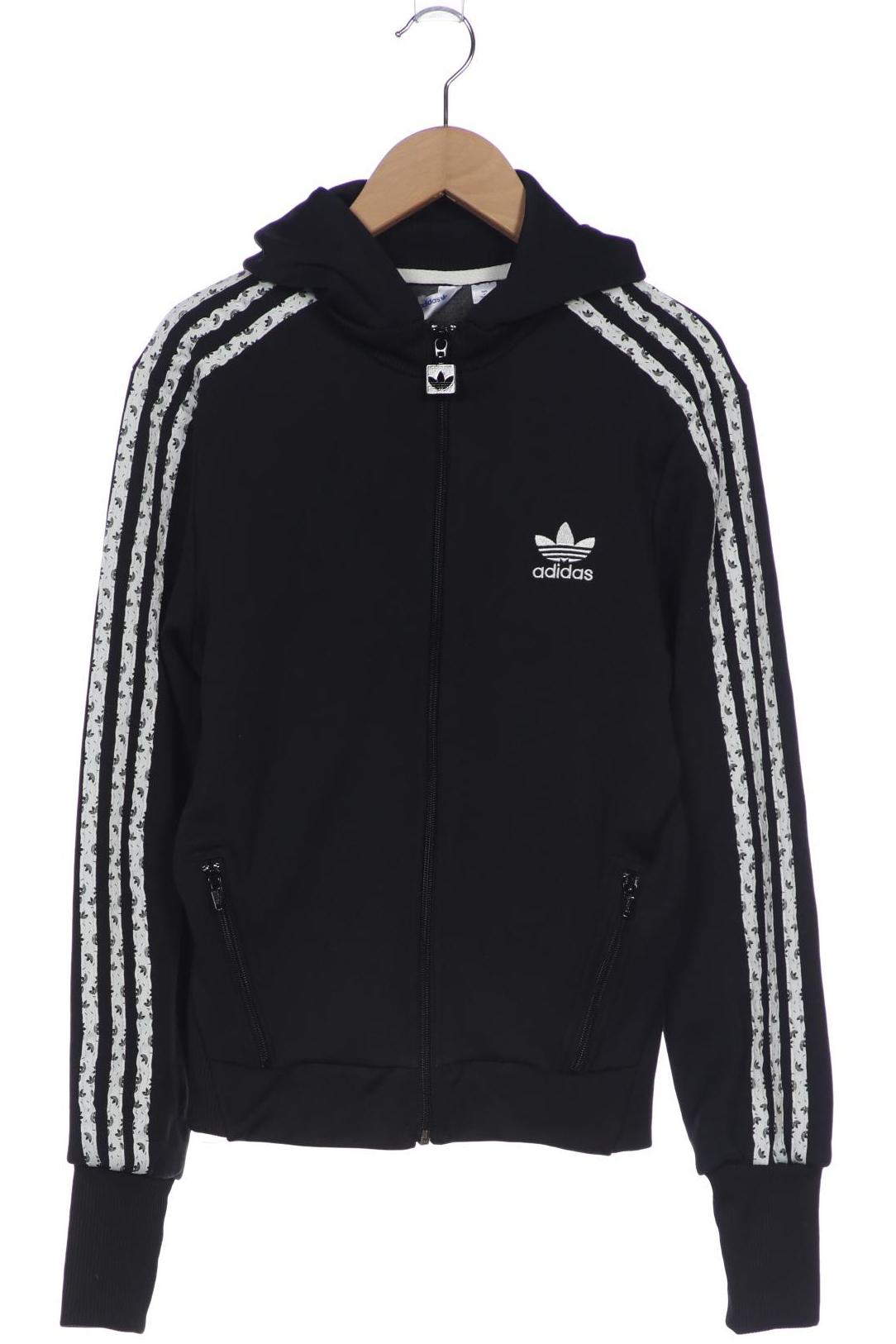 

adidas Originals Damen Kapuzenpullover, schwarz, Gr. 38