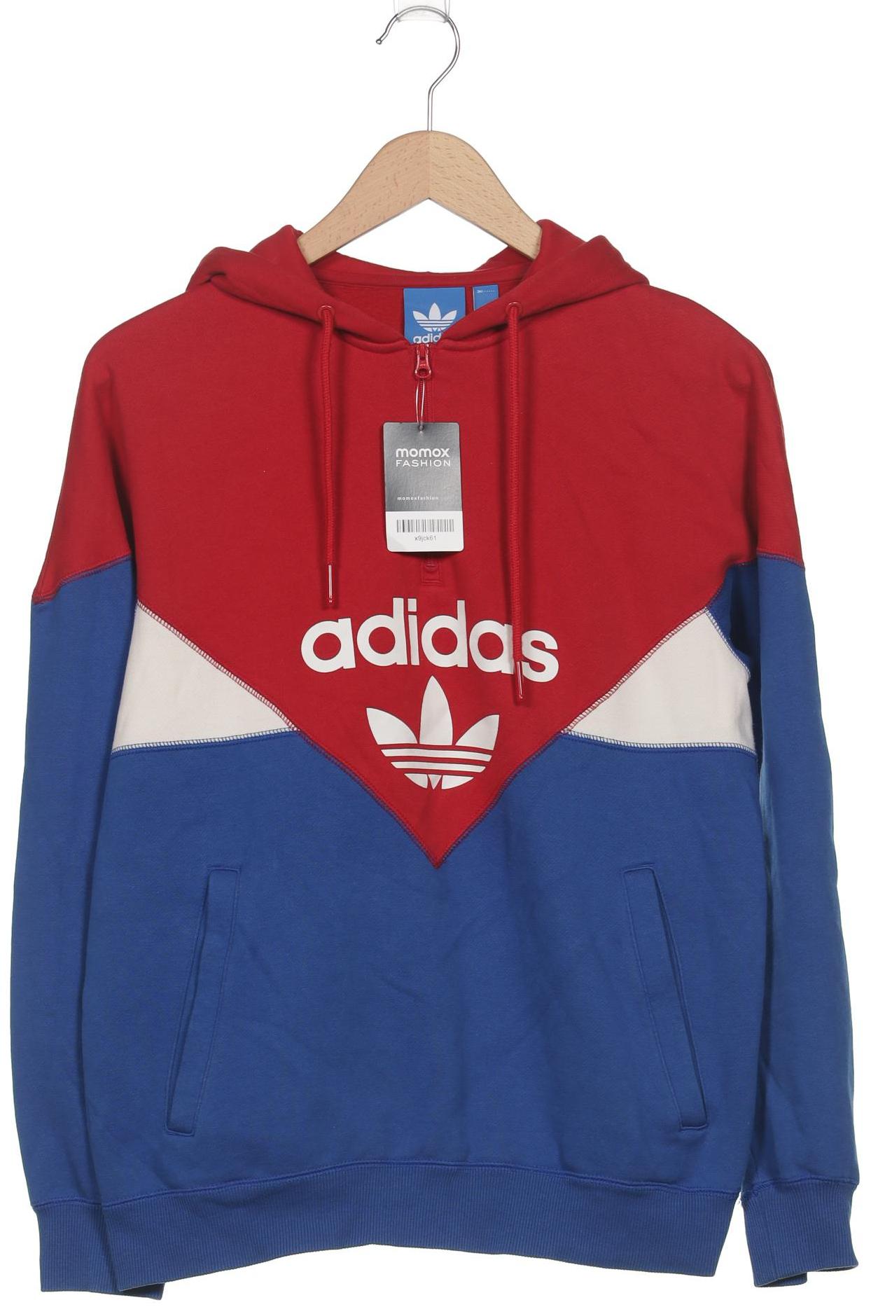 

adidas Originals Damen Kapuzenpullover, blau, Gr. 36