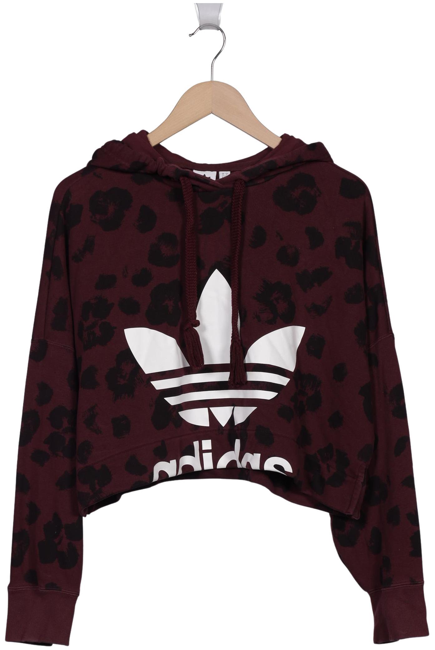 

adidas Originals Damen Kapuzenpullover, bordeaux, Gr. 36