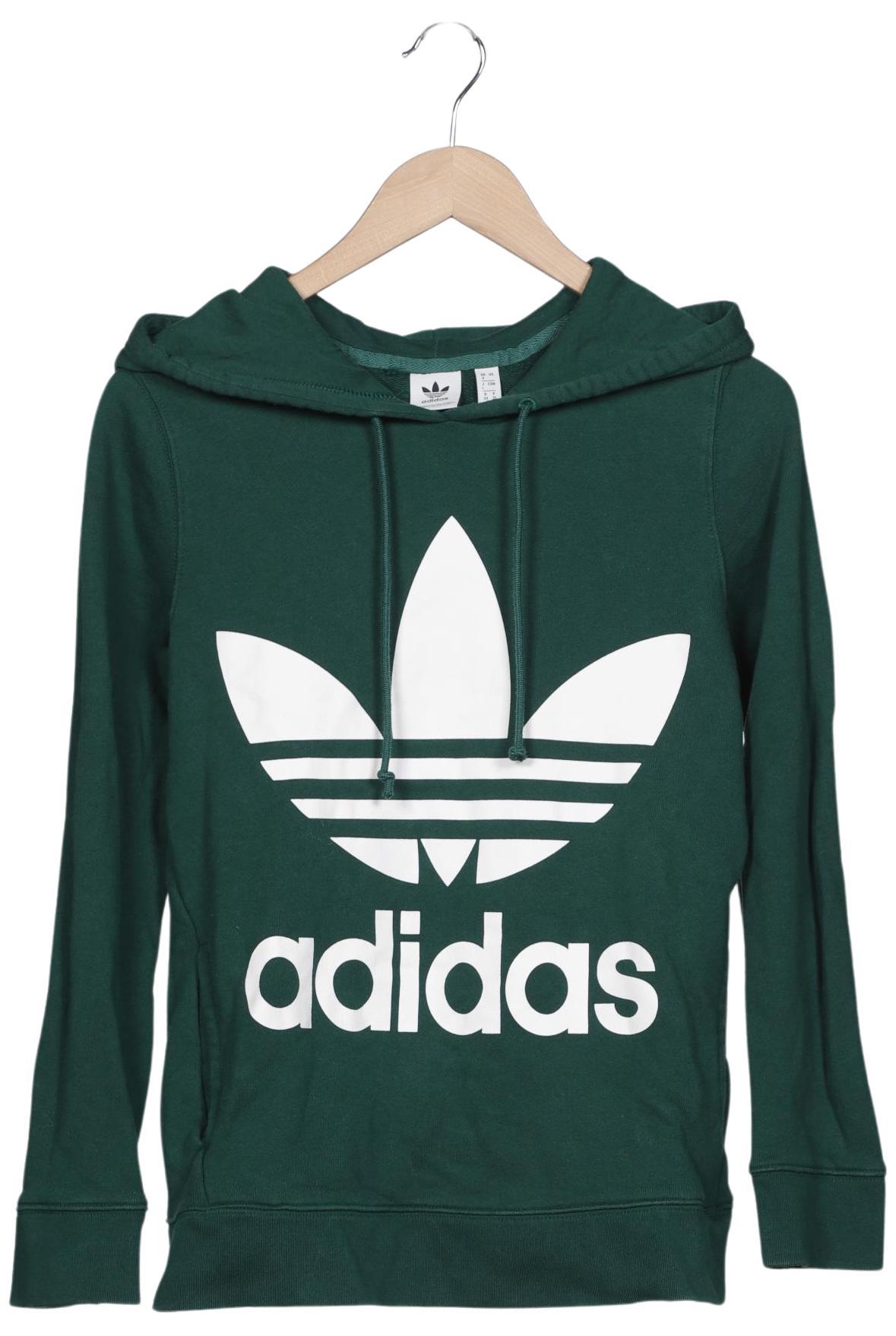 

adidas Originals Damen Kapuzenpullover, grün, Gr. 34