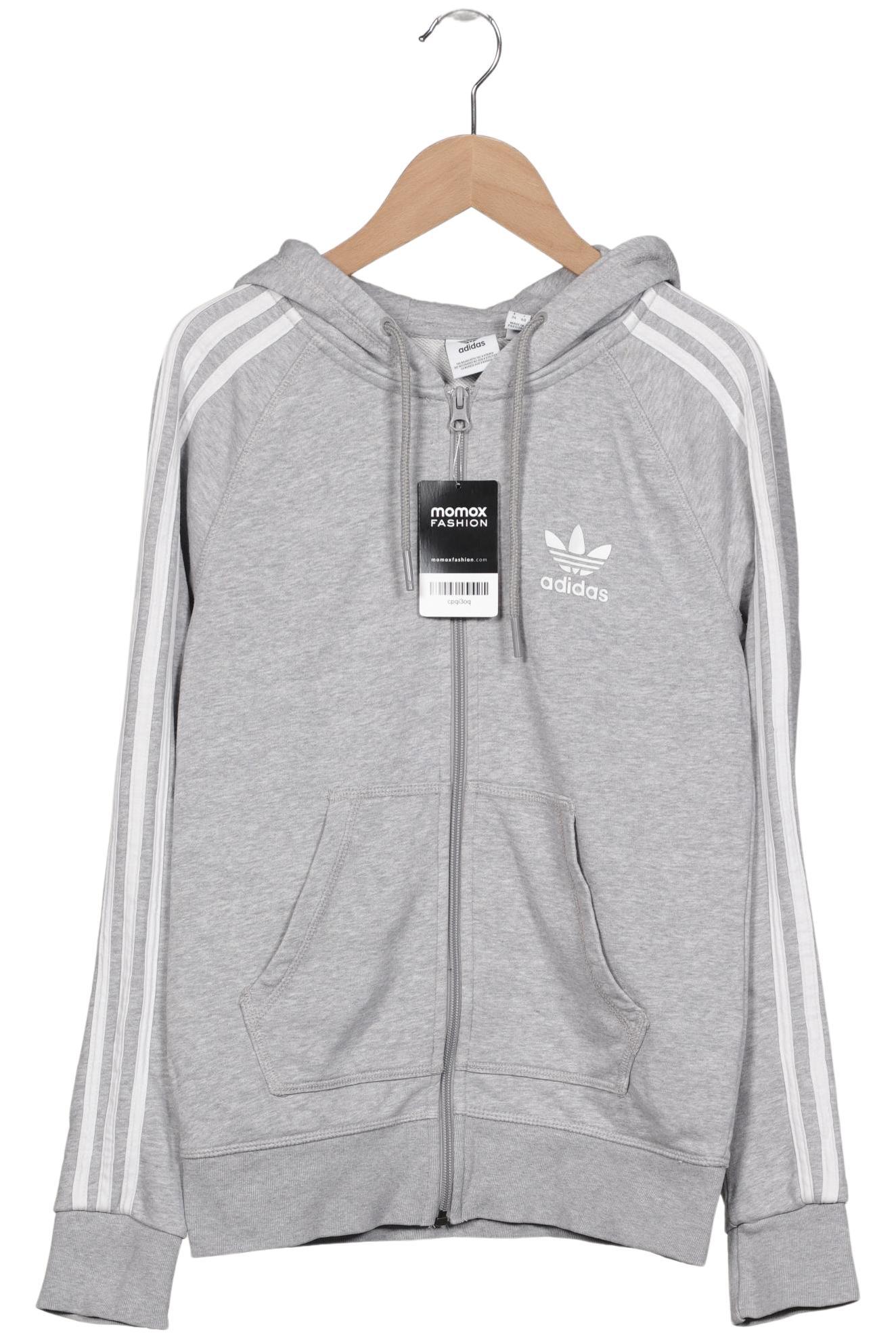 

adidas Originals Damen Kapuzenpullover, grau, Gr. 34