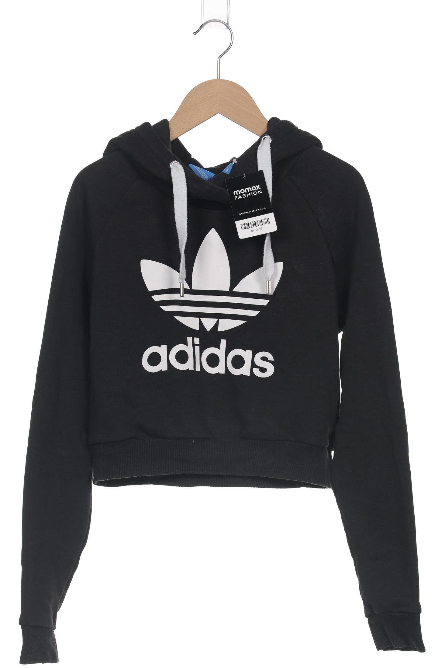 

adidas Originals Damen Kapuzenpullover, schwarz, Gr. 36