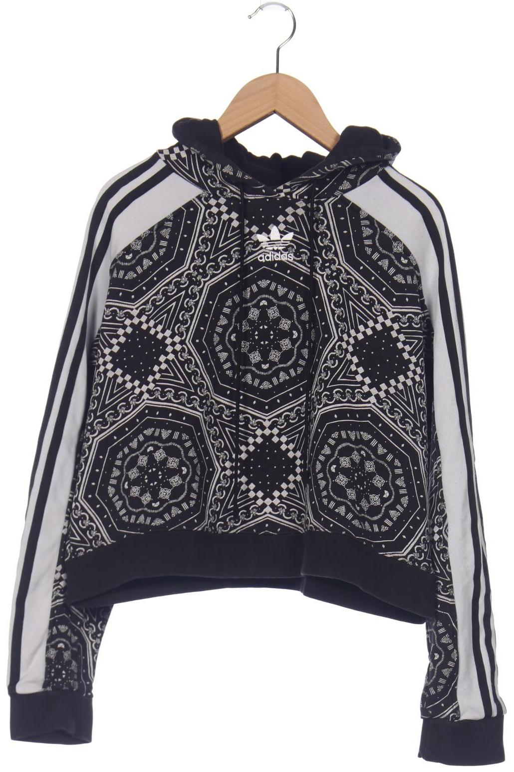 

adidas Originals Damen Kapuzenpullover, schwarz, Gr. 34
