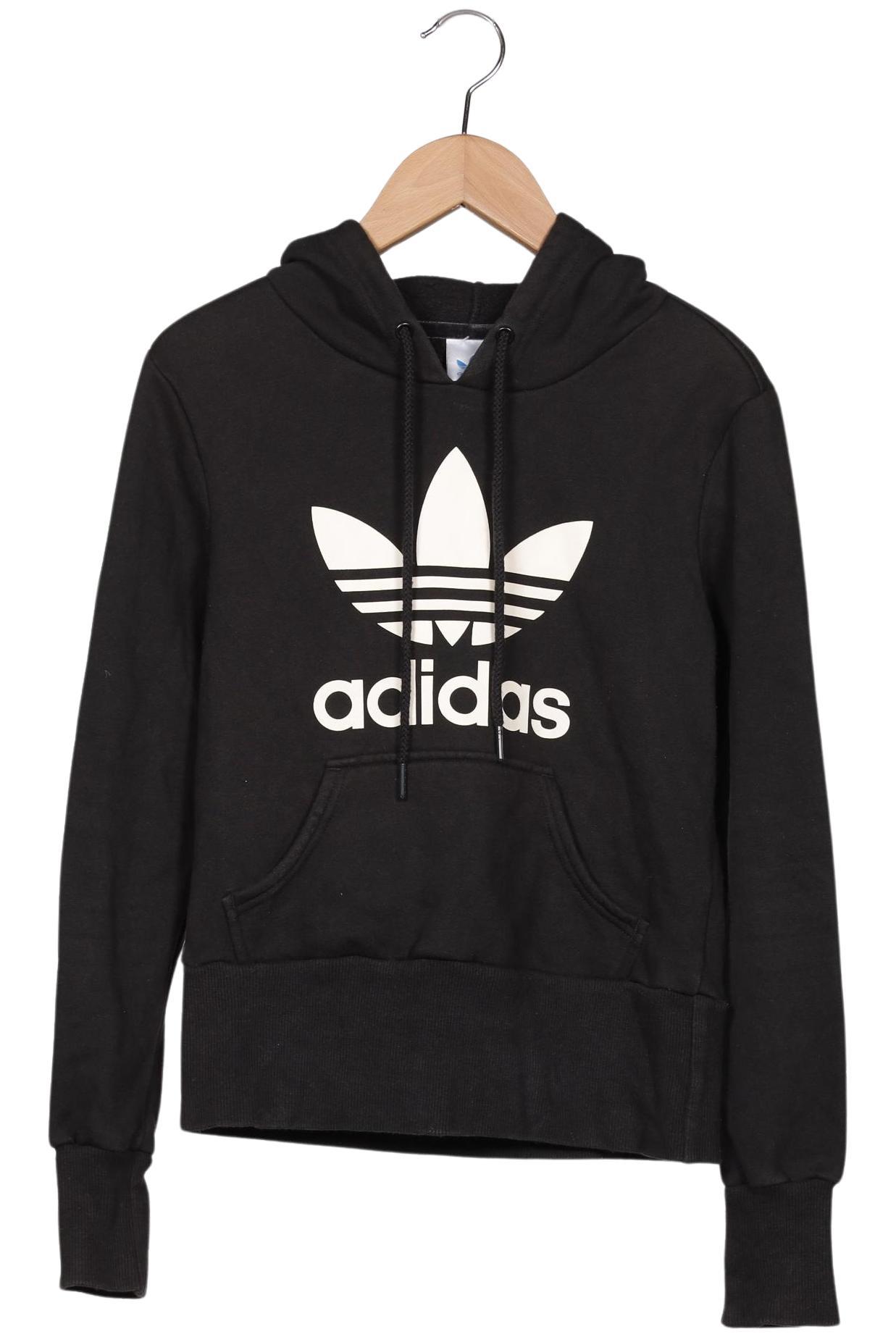 

adidas Originals Damen Kapuzenpullover, schwarz, Gr. 34