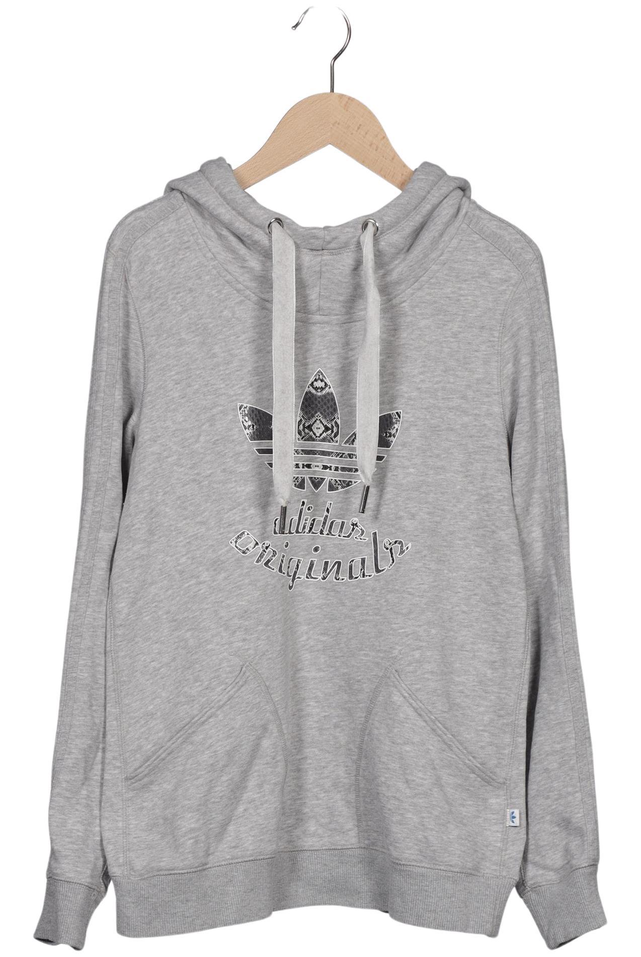 

adidas Originals Damen Kapuzenpullover, grau, Gr. 38