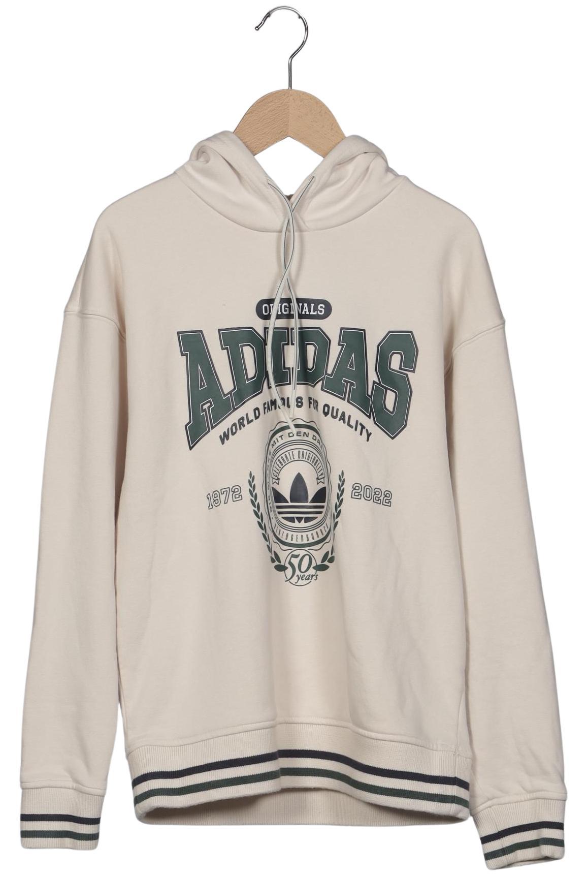 

adidas Originals Damen Kapuzenpullover, cremeweiß, Gr. 32