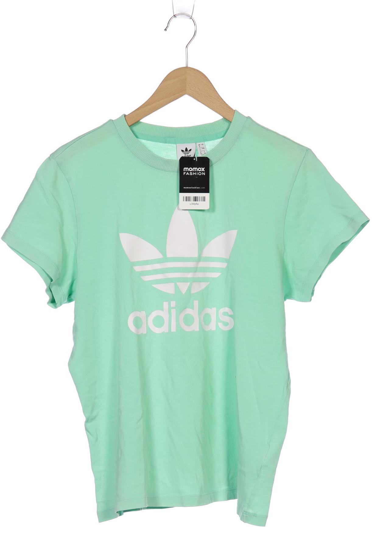 

adidas Originals Damen T-Shirt, hellgrün, Gr. 34