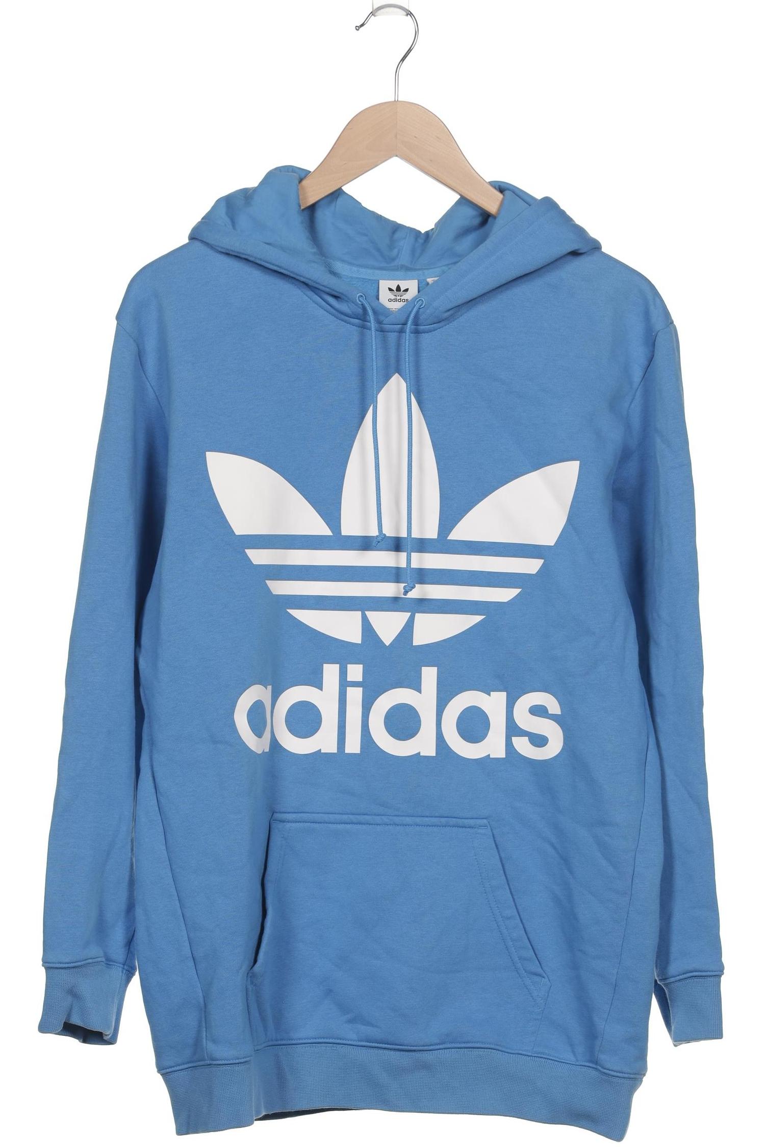 

adidas Originals Damen Kapuzenpullover, blau, Gr. 34