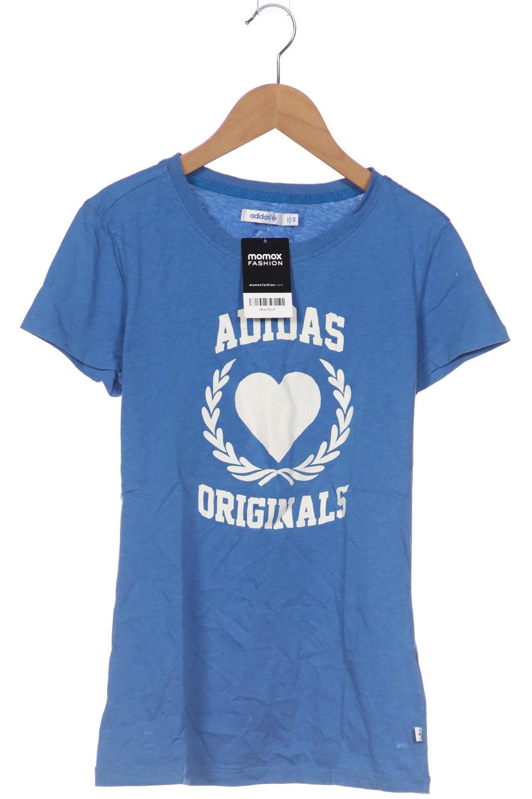 

adidas Originals Damen T-Shirt, blau, Gr. 34