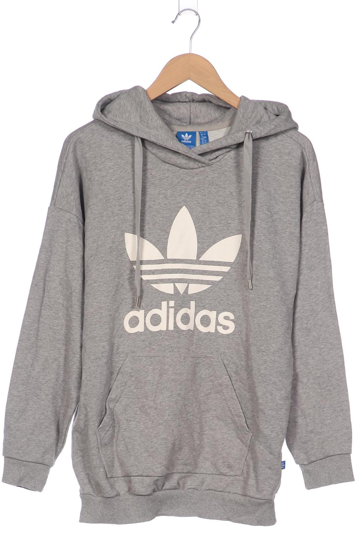 

adidas Originals Damen Kapuzenpullover, grau, Gr. 42