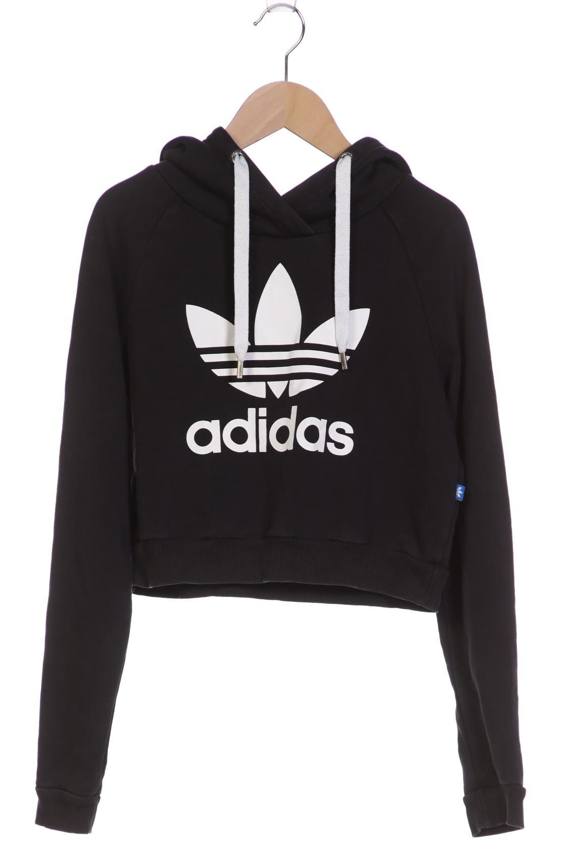 

adidas Originals Damen Kapuzenpullover, schwarz, Gr. 34