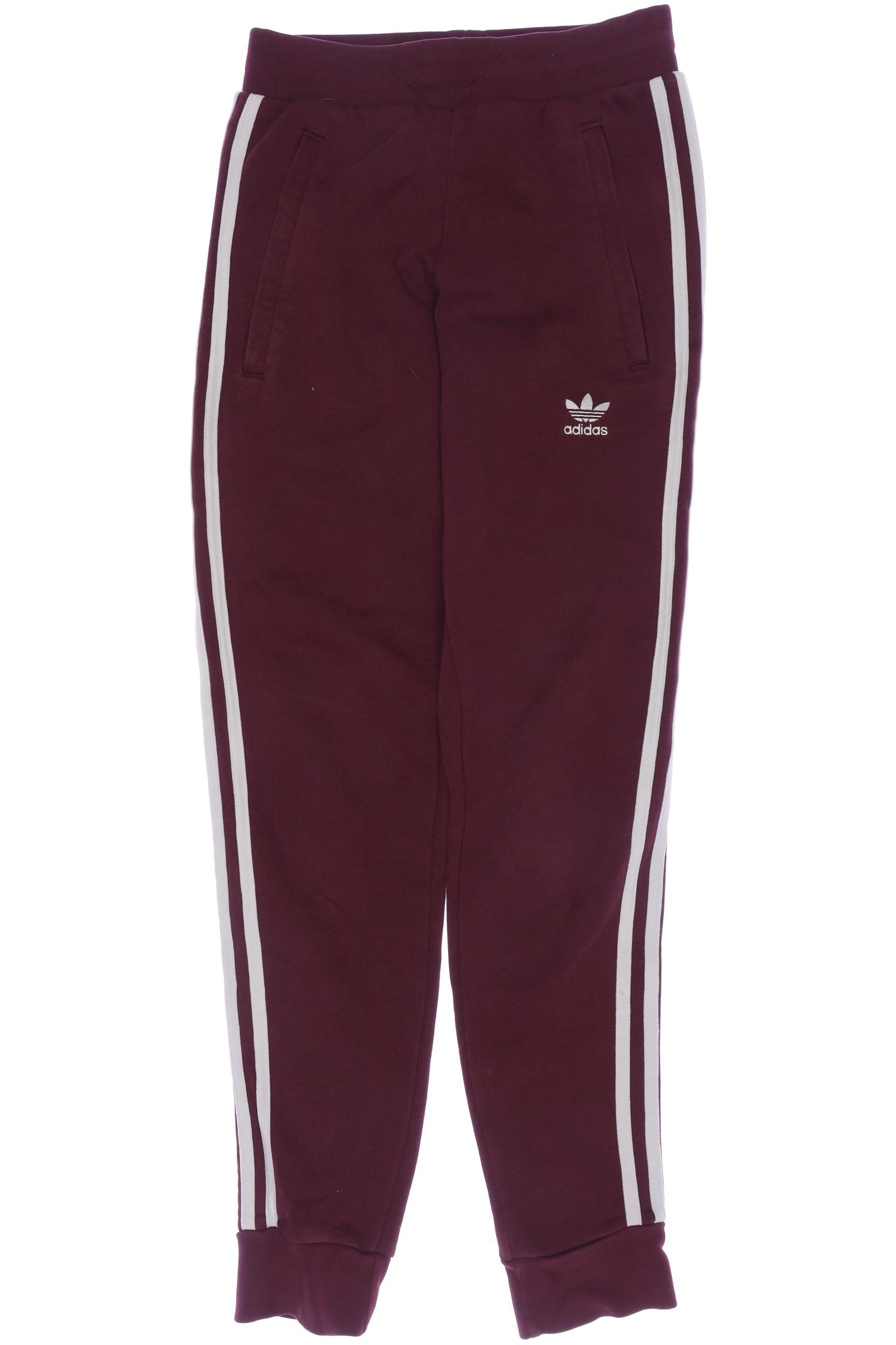 

adidas Originals Damen Stoffhose, bordeaux, Gr. 0