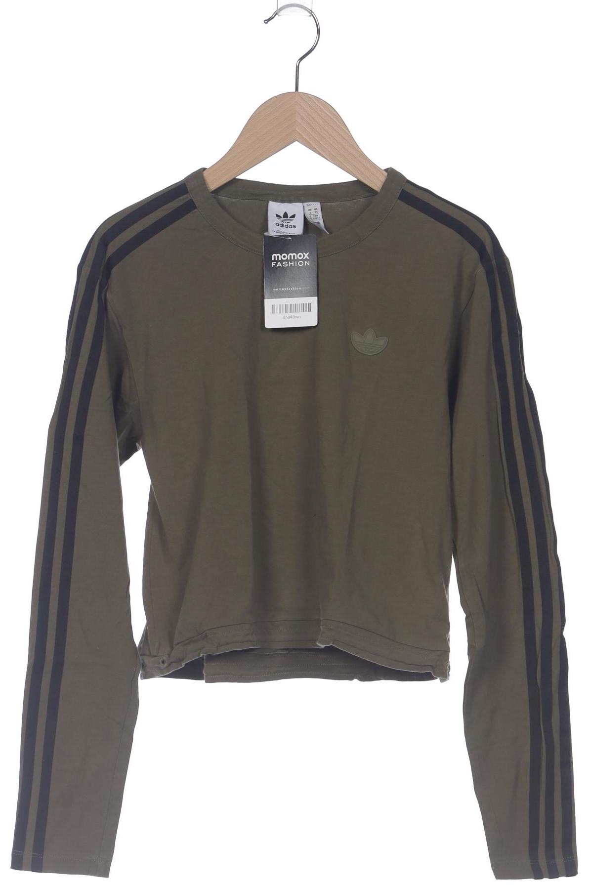 

adidas Originals Damen Langarmshirt, grün, Gr. 32