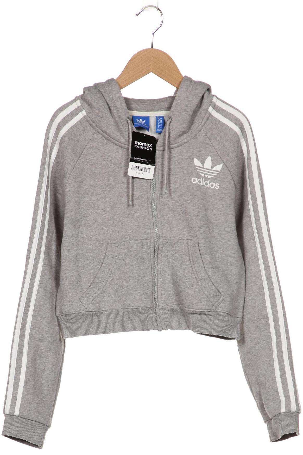 

adidas Originals Damen Kapuzenpullover, grau