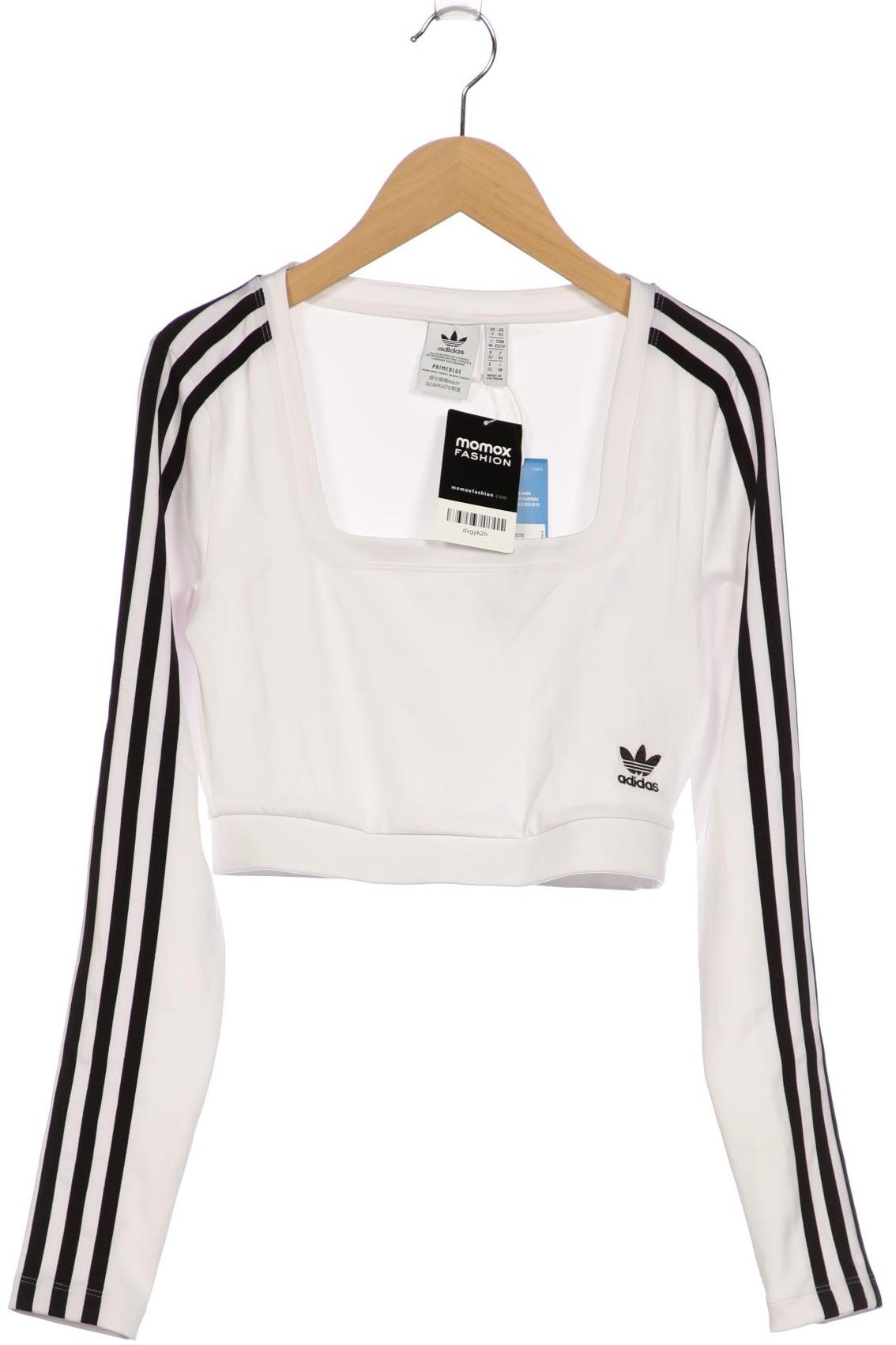 

adidas Originals Damen Langarmshirt, weiß, Gr. 32