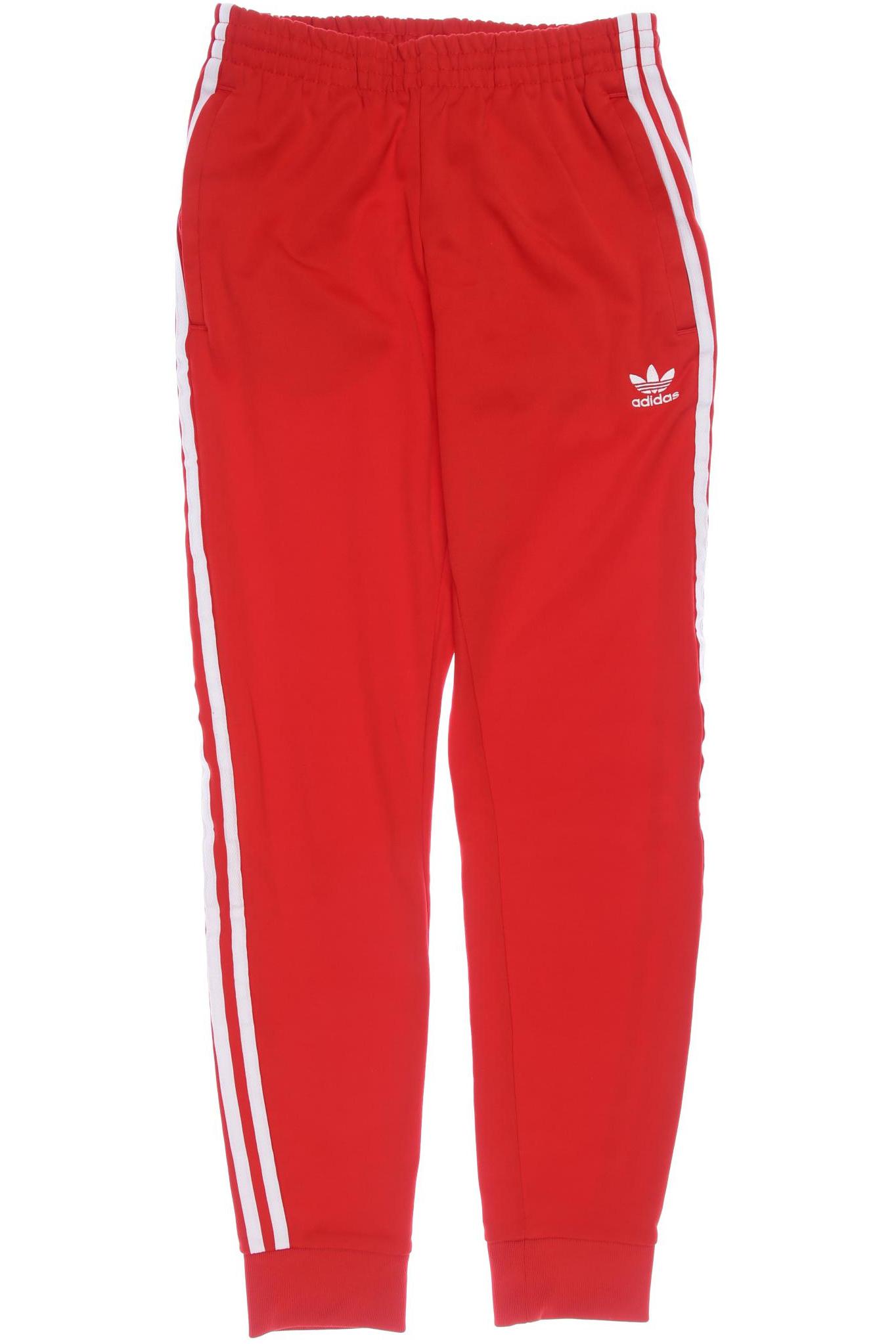 

adidas Originals Damen Stoffhose, rot, Gr. 0
