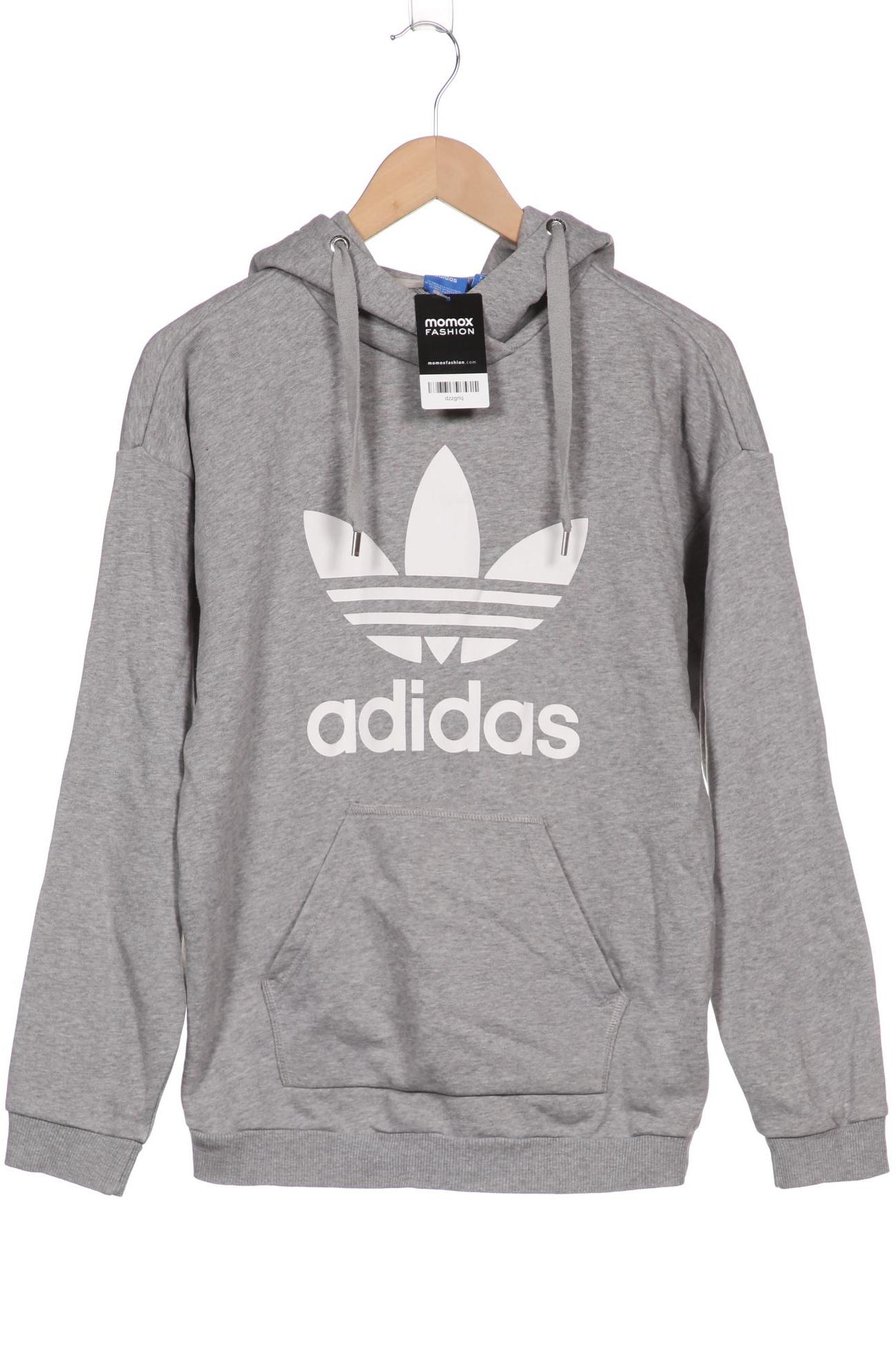 

adidas Originals Damen Kapuzenpullover, grau, Gr. 34