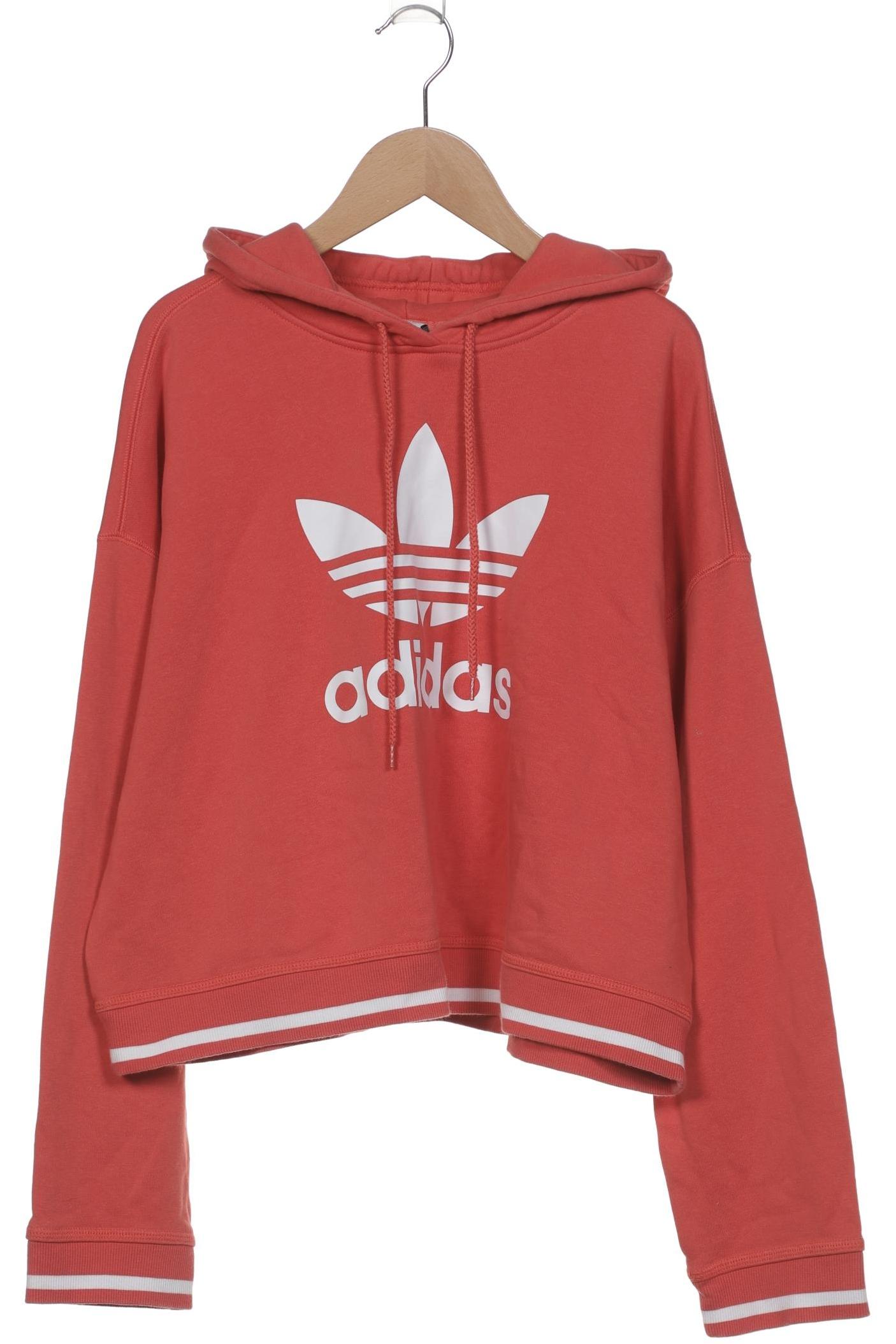 

adidas Originals Damen Kapuzenpullover, orange, Gr. 42