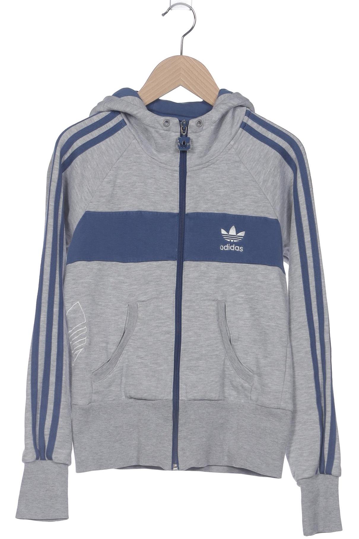 

adidas Originals Damen Kapuzenpullover, grau, Gr. 36