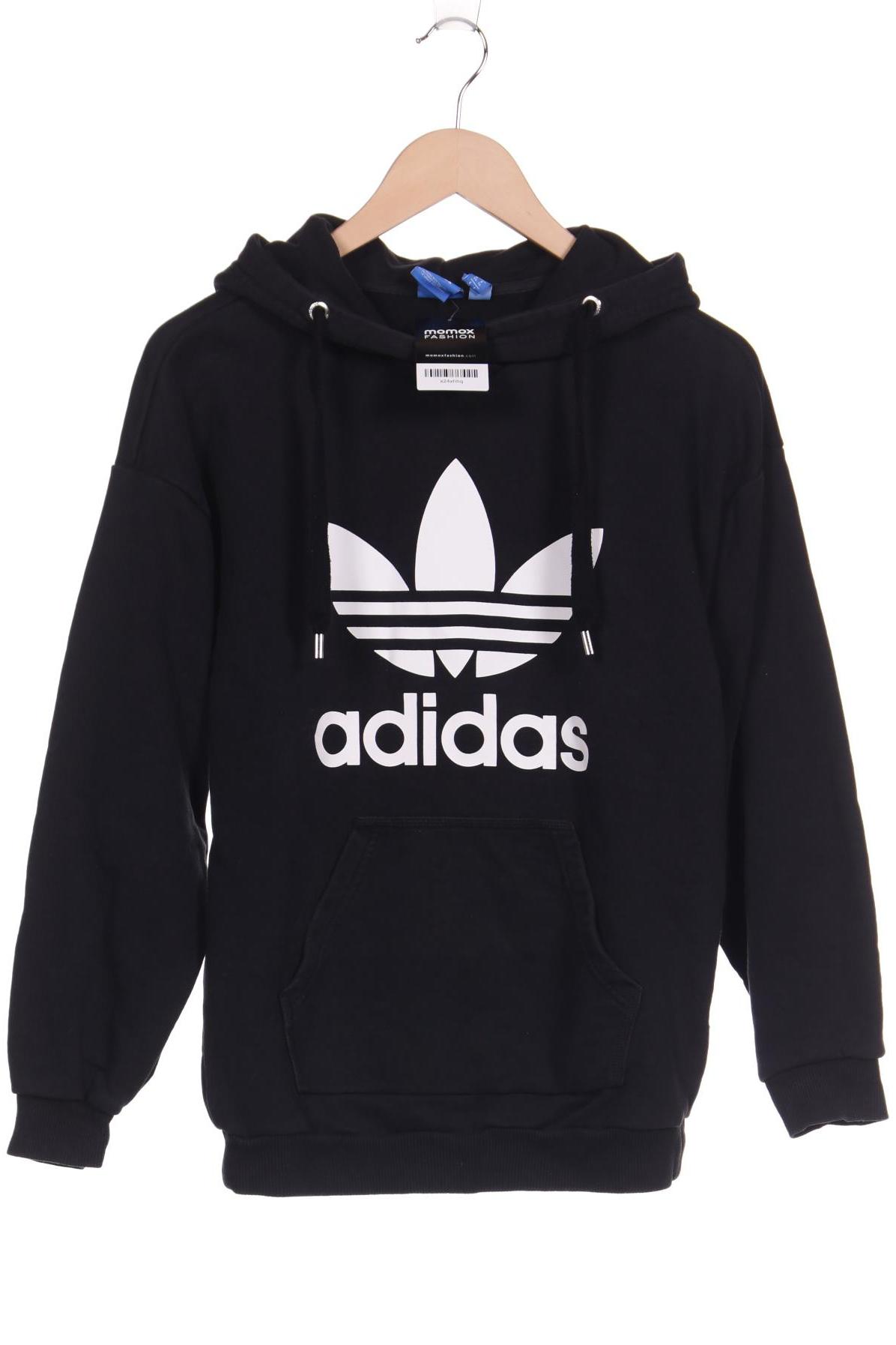 

adidas Originals Damen Kapuzenpullover, schwarz, Gr. 34