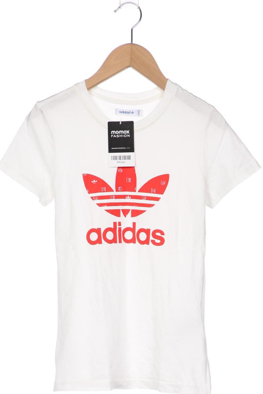 

adidas Originals Damen T-Shirt, weiß, Gr. 34