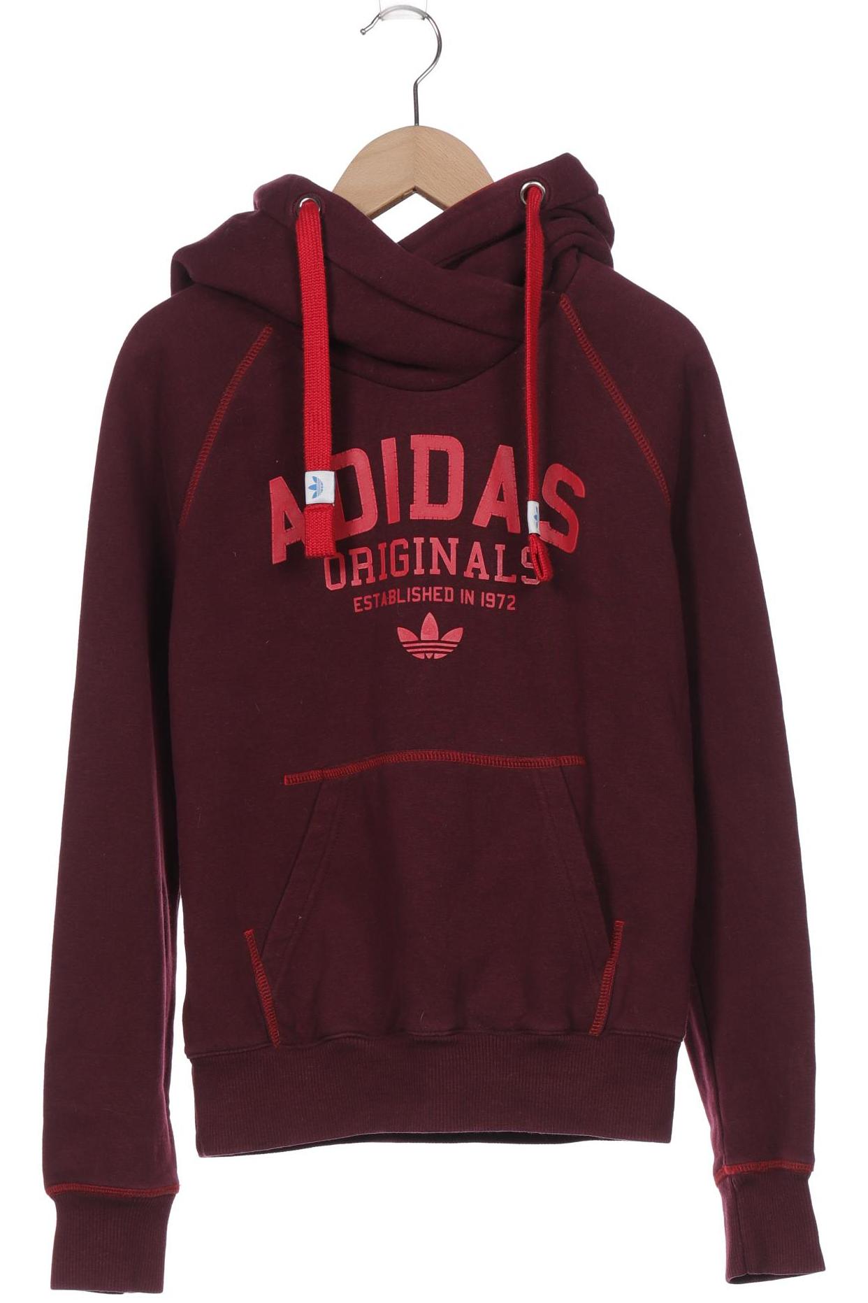 

adidas Originals Damen Kapuzenpullover, bordeaux, Gr. 32