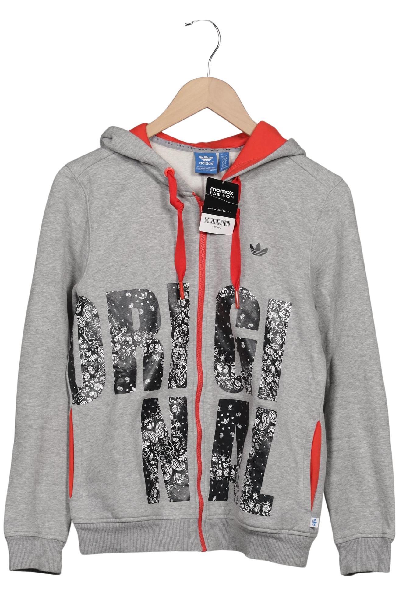 

adidas Originals Damen Kapuzenpullover, grau, Gr. 36