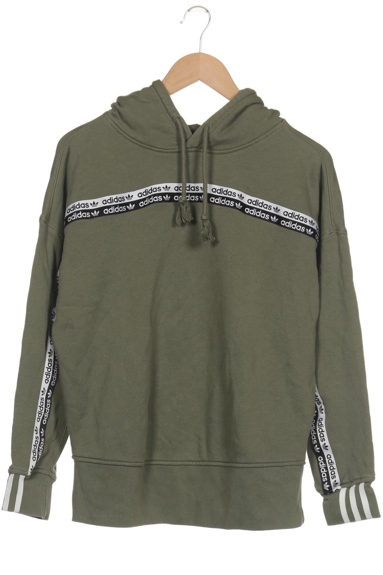 

adidas Originals Damen Kapuzenpullover, grün, Gr. 34