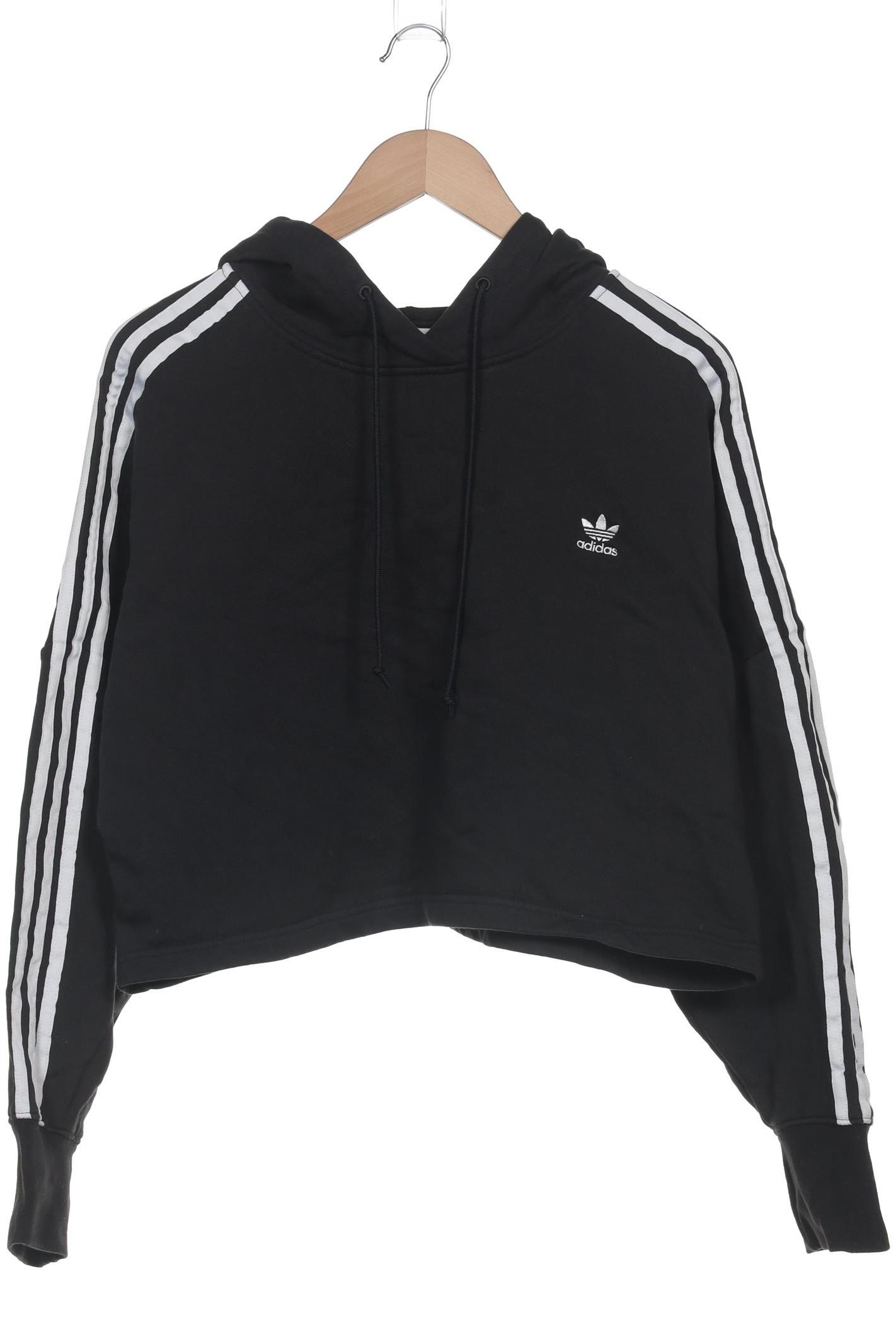 

adidas Originals Damen Kapuzenpullover, schwarz, Gr. 38