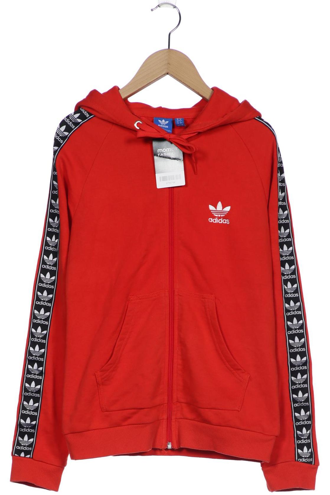 

adidas Originals Damen Kapuzenpullover, rot, Gr. 34