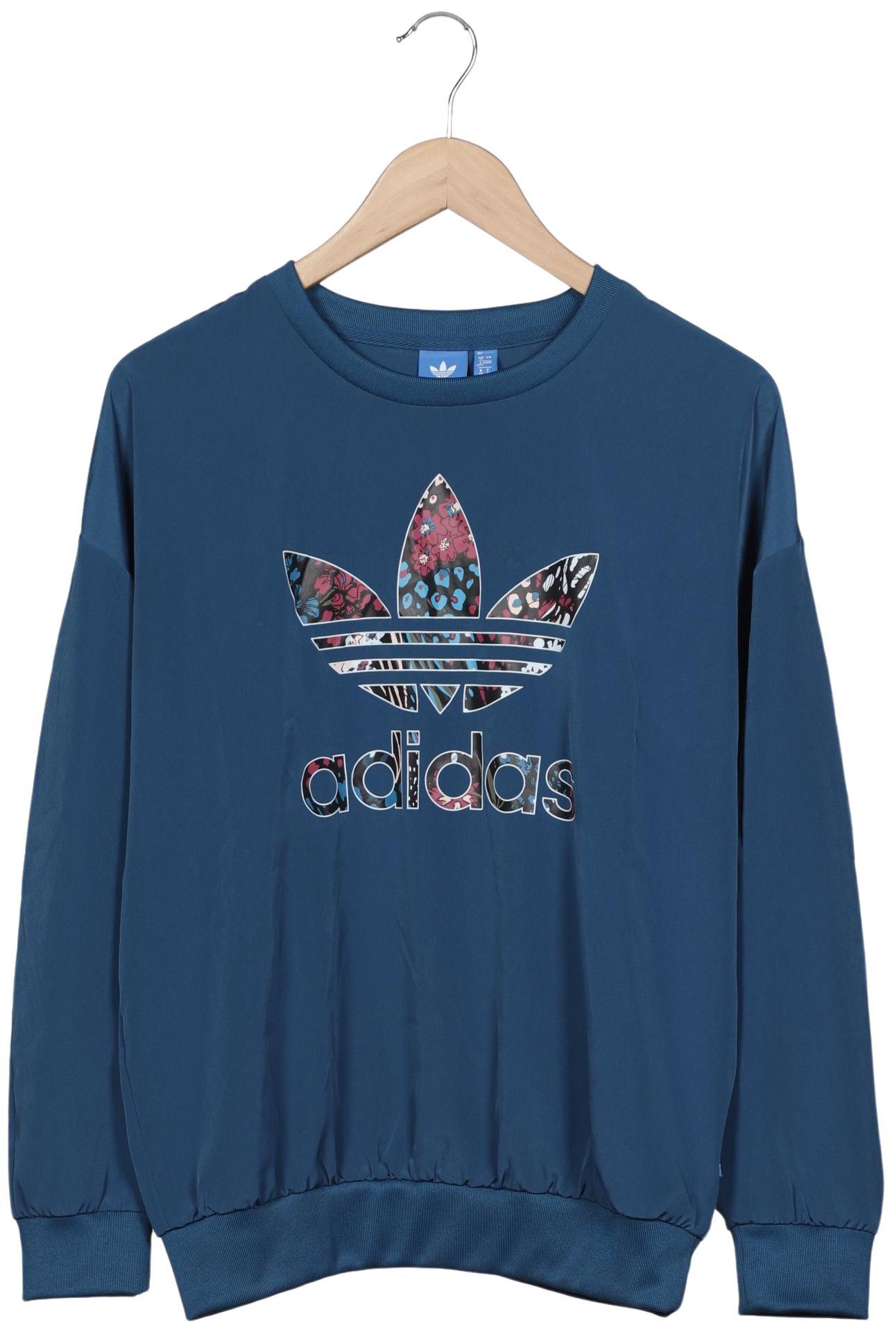 

adidas Originals Damen Langarmshirt, blau, Gr. 38