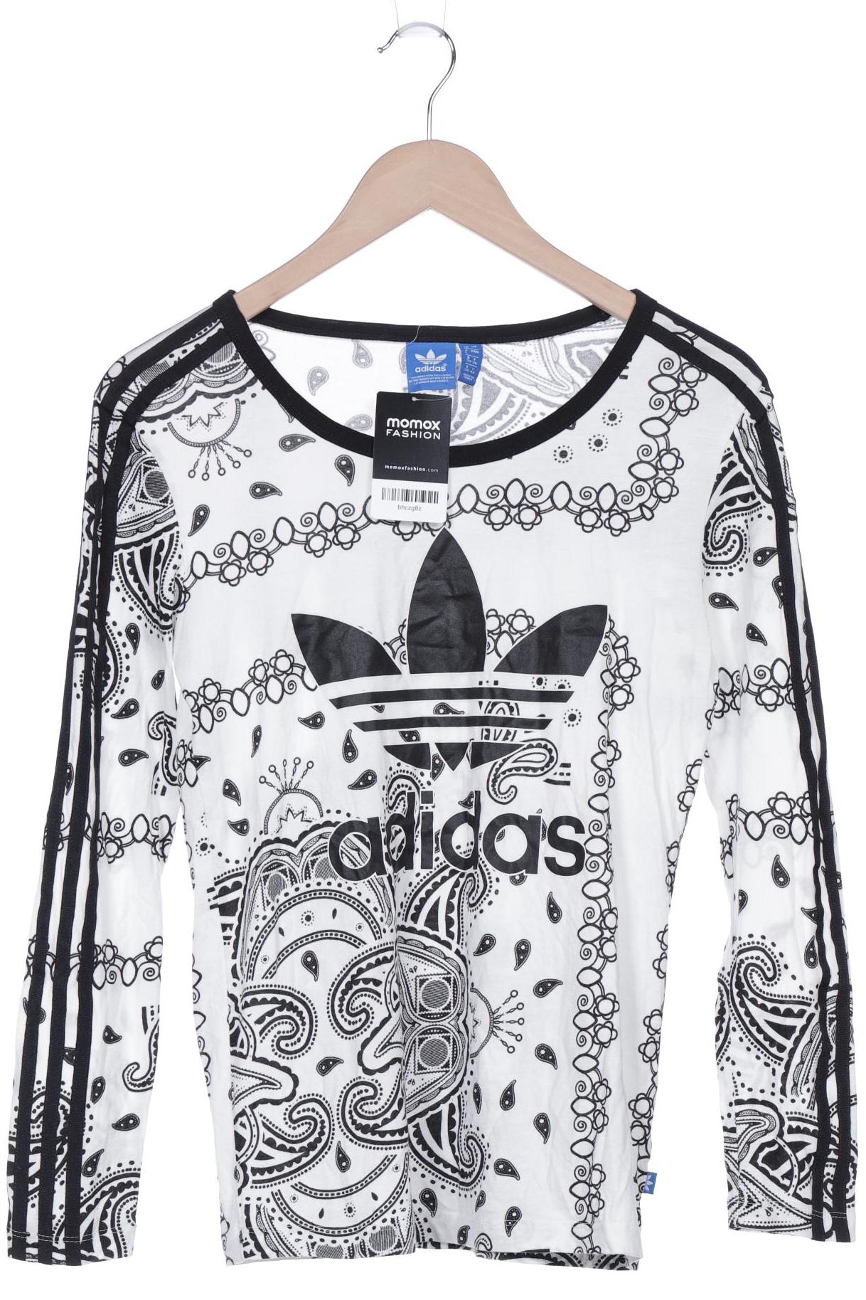 

adidas Originals Damen Langarmshirt, weiß, Gr. 34