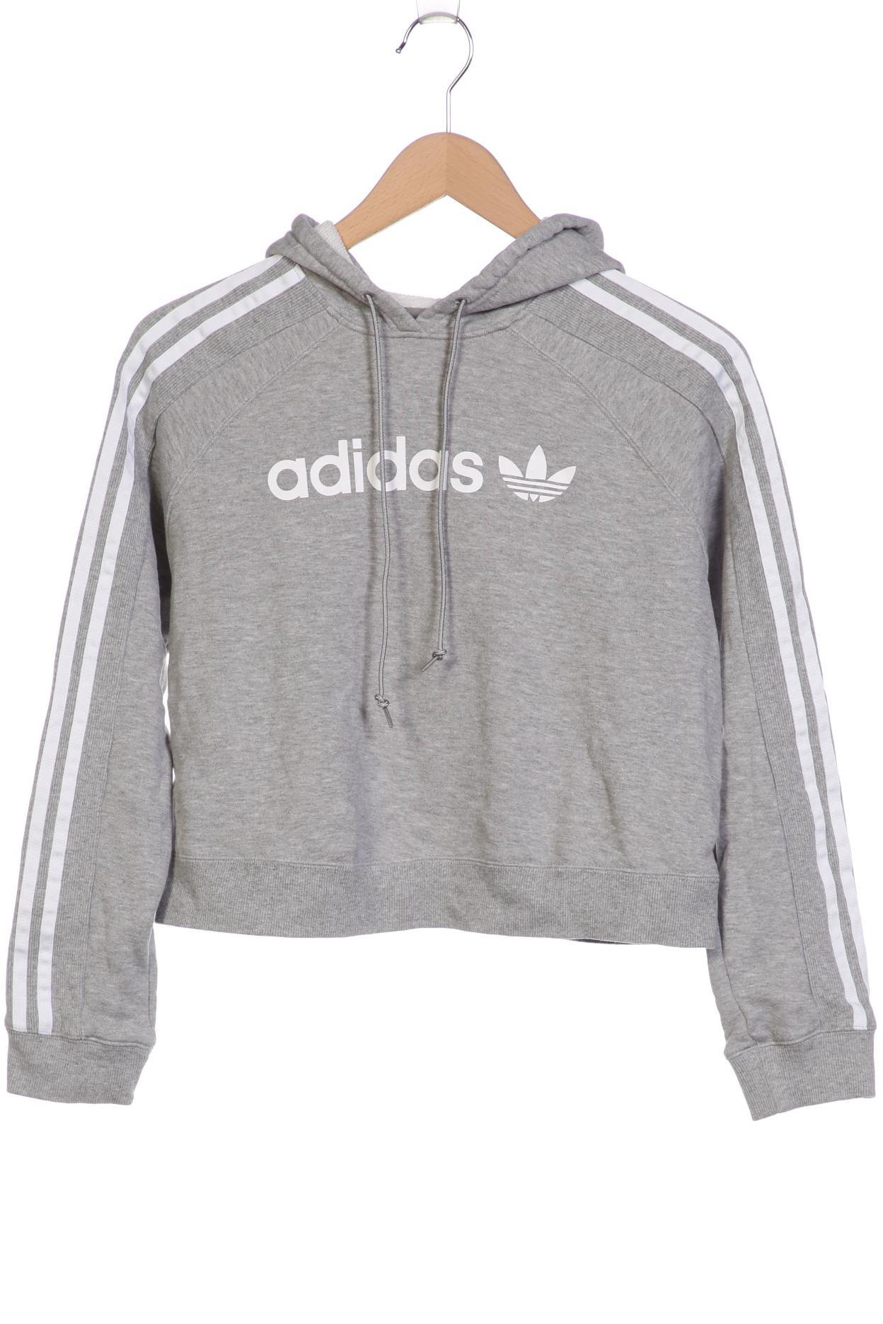 

adidas Originals Damen Kapuzenpullover, grau, Gr. 32