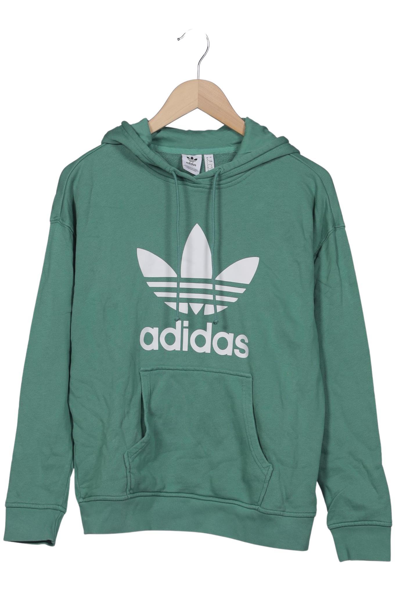 

adidas Originals Damen Kapuzenpullover, grün, Gr. 34