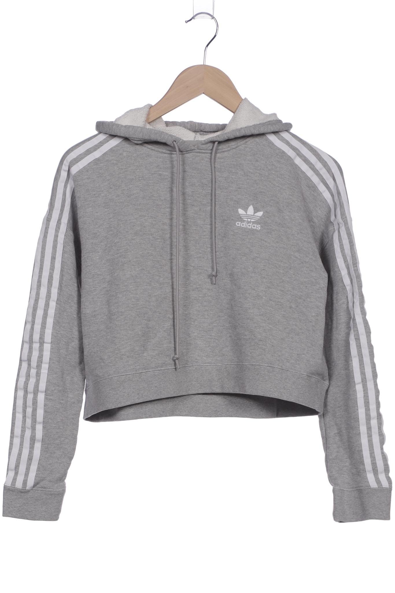 

adidas Originals Damen Kapuzenpullover, grau, Gr. 38