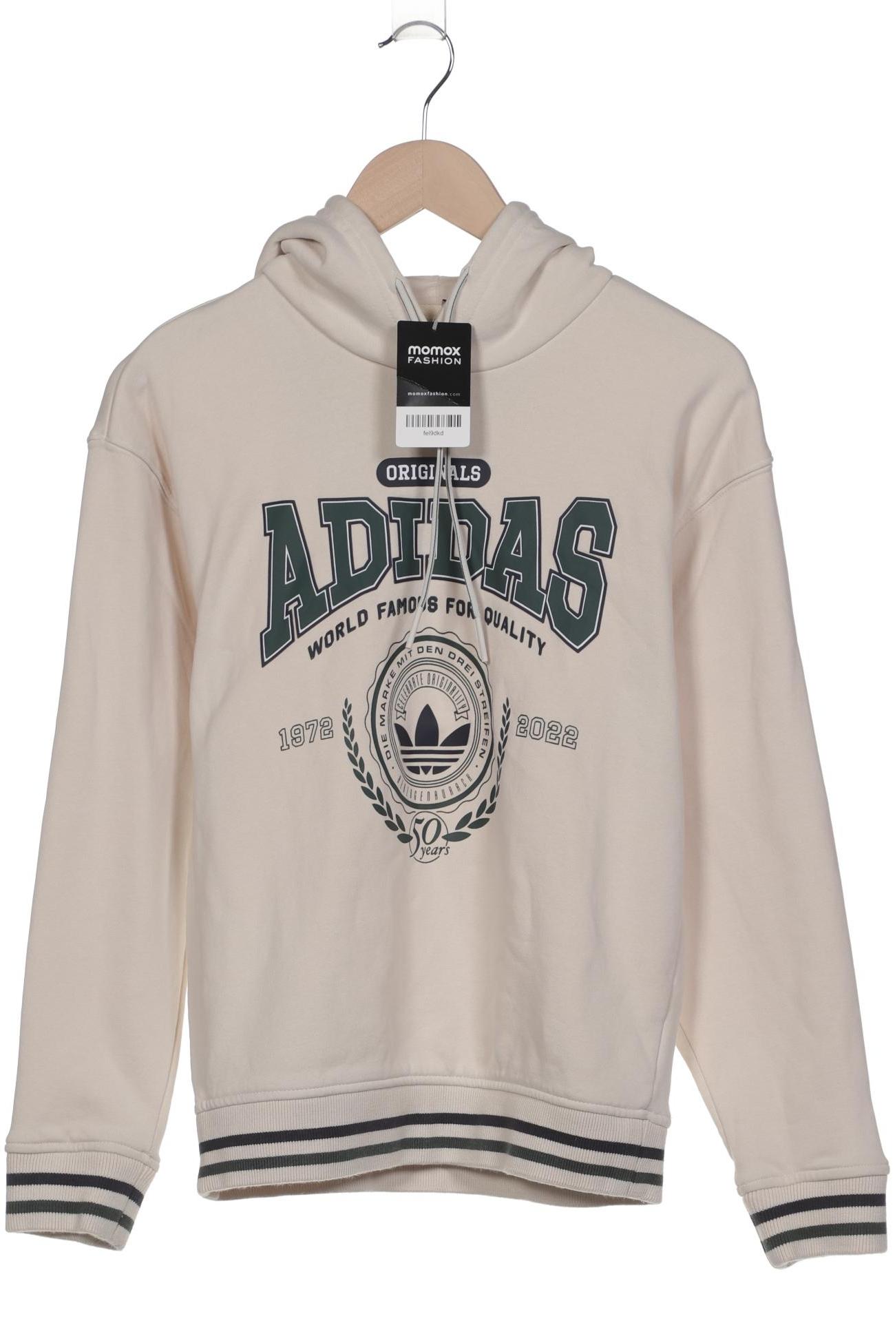 

adidas Originals Damen Kapuzenpullover, cremeweiß, Gr. 4