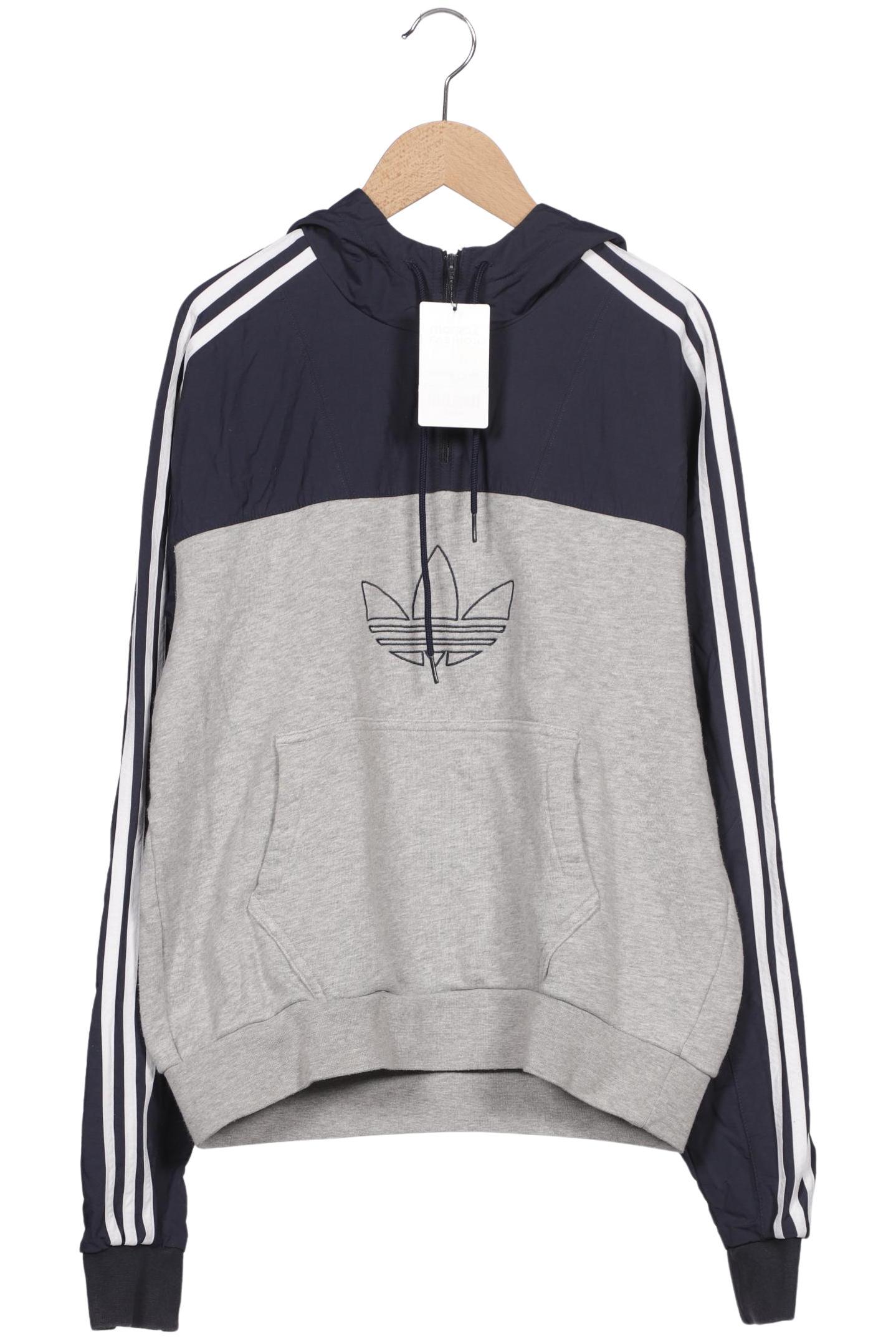 

adidas Originals Damen Kapuzenpullover, grau, Gr. 36