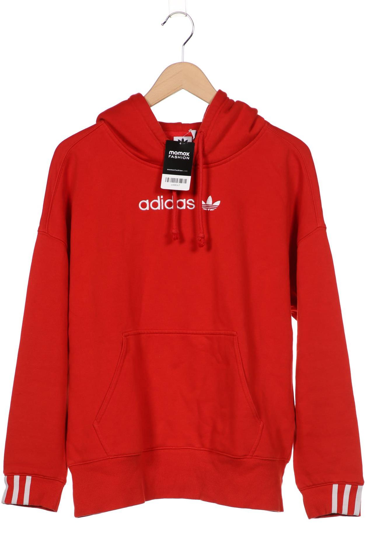 

adidas Originals Damen Kapuzenpullover, rot, Gr. 36