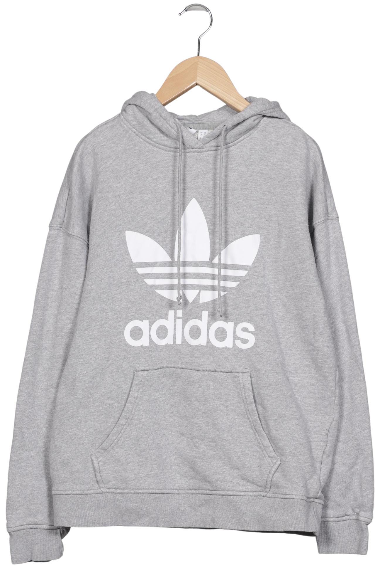 

adidas Originals Damen Kapuzenpullover, grau, Gr. 36
