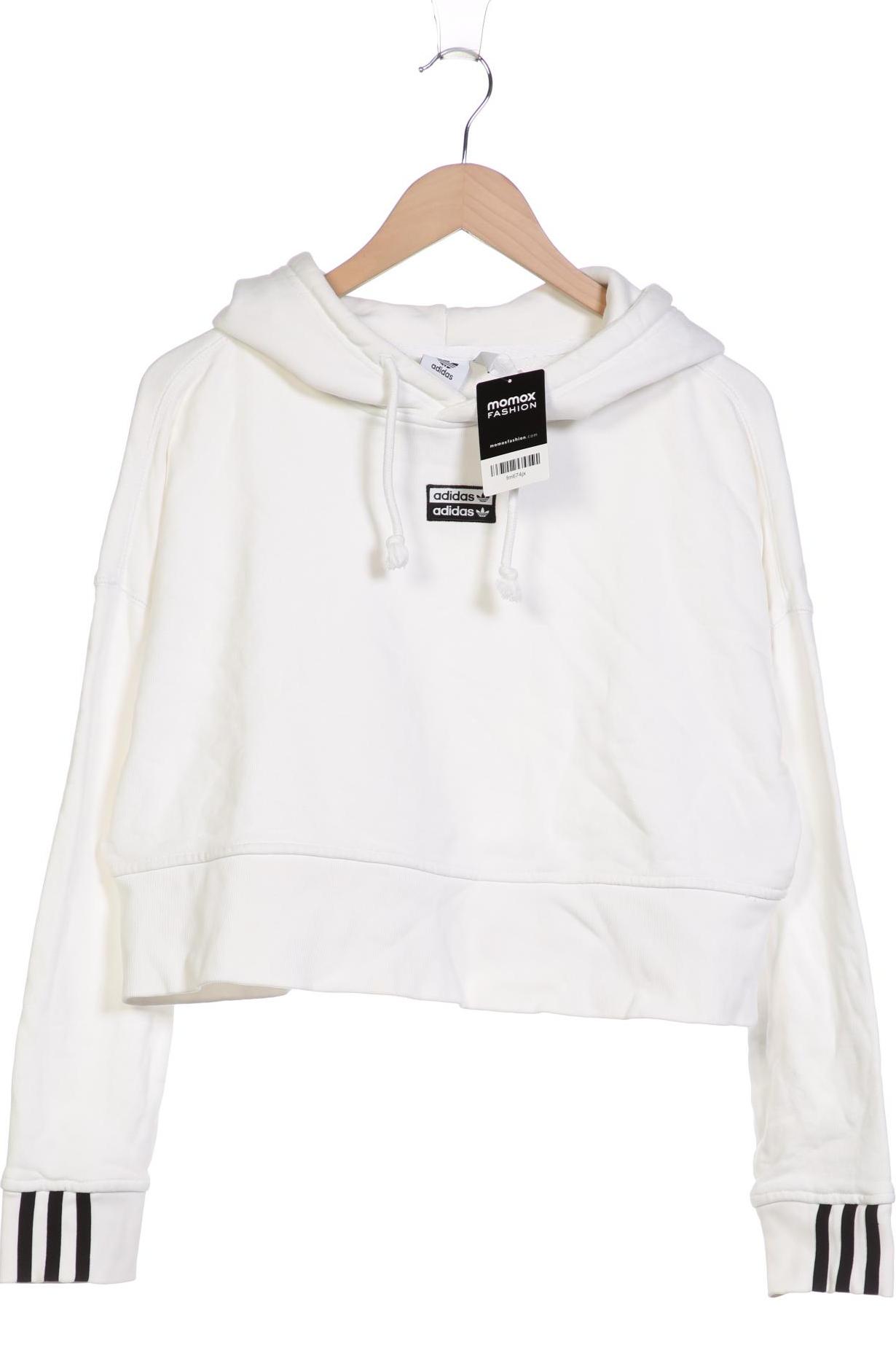 

adidas Originals Damen Kapuzenpullover, weiß, Gr. 38