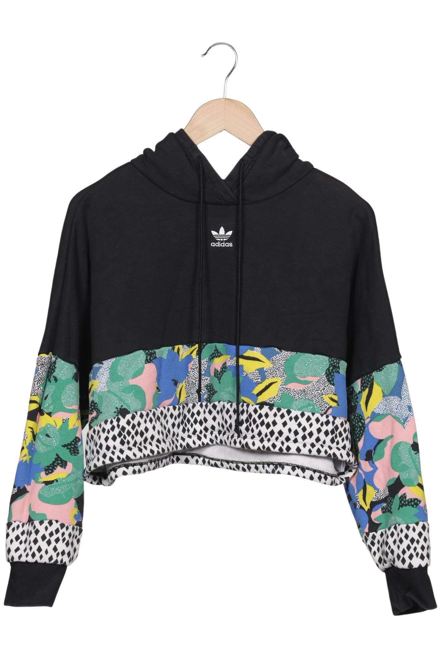 

adidas Originals Damen Kapuzenpullover, schwarz, Gr. 34