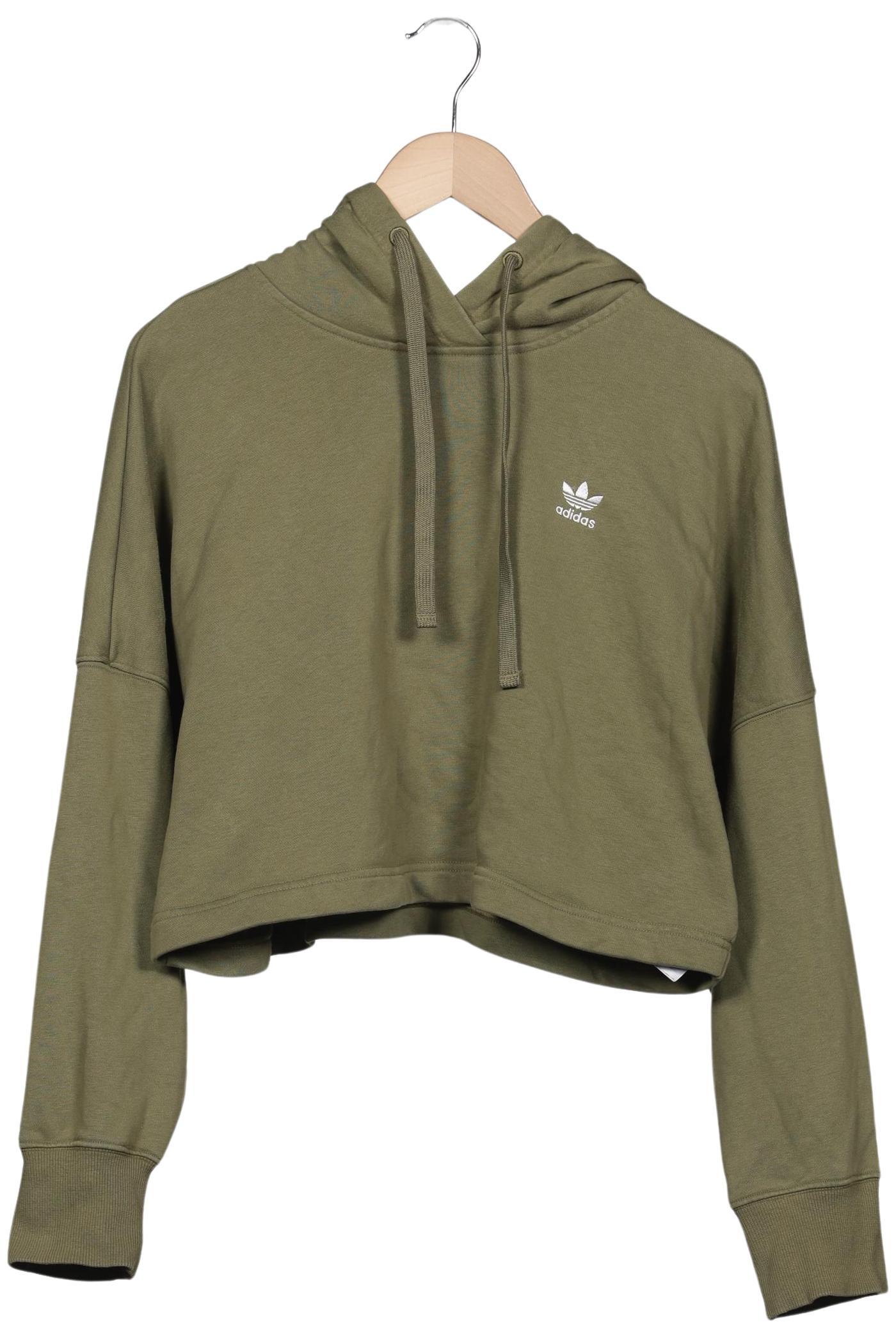 

adidas Originals Damen Kapuzenpullover, grün, Gr. 34
