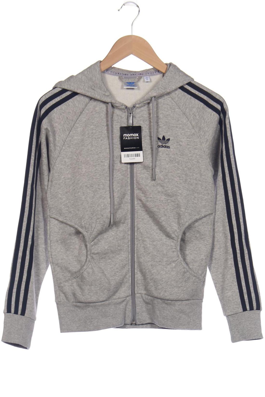

adidas Originals Damen Kapuzenpullover, grau