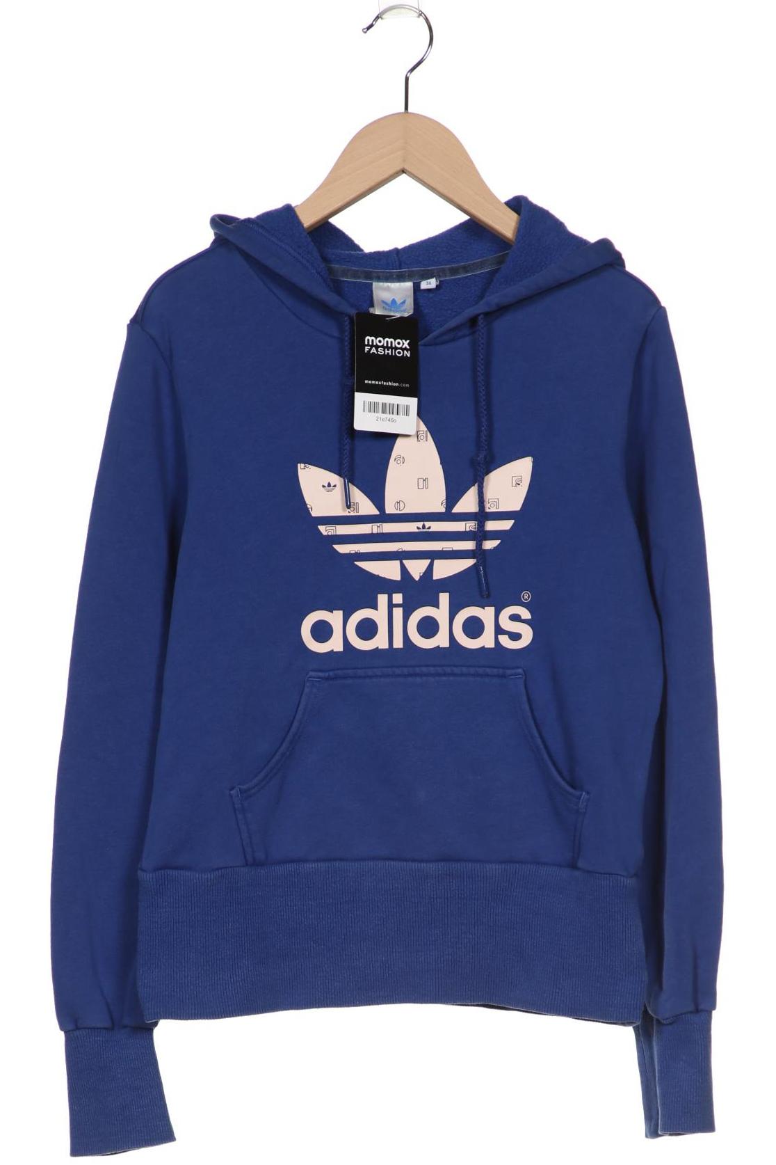 

adidas Originals Damen Kapuzenpullover, blau, Gr. 36