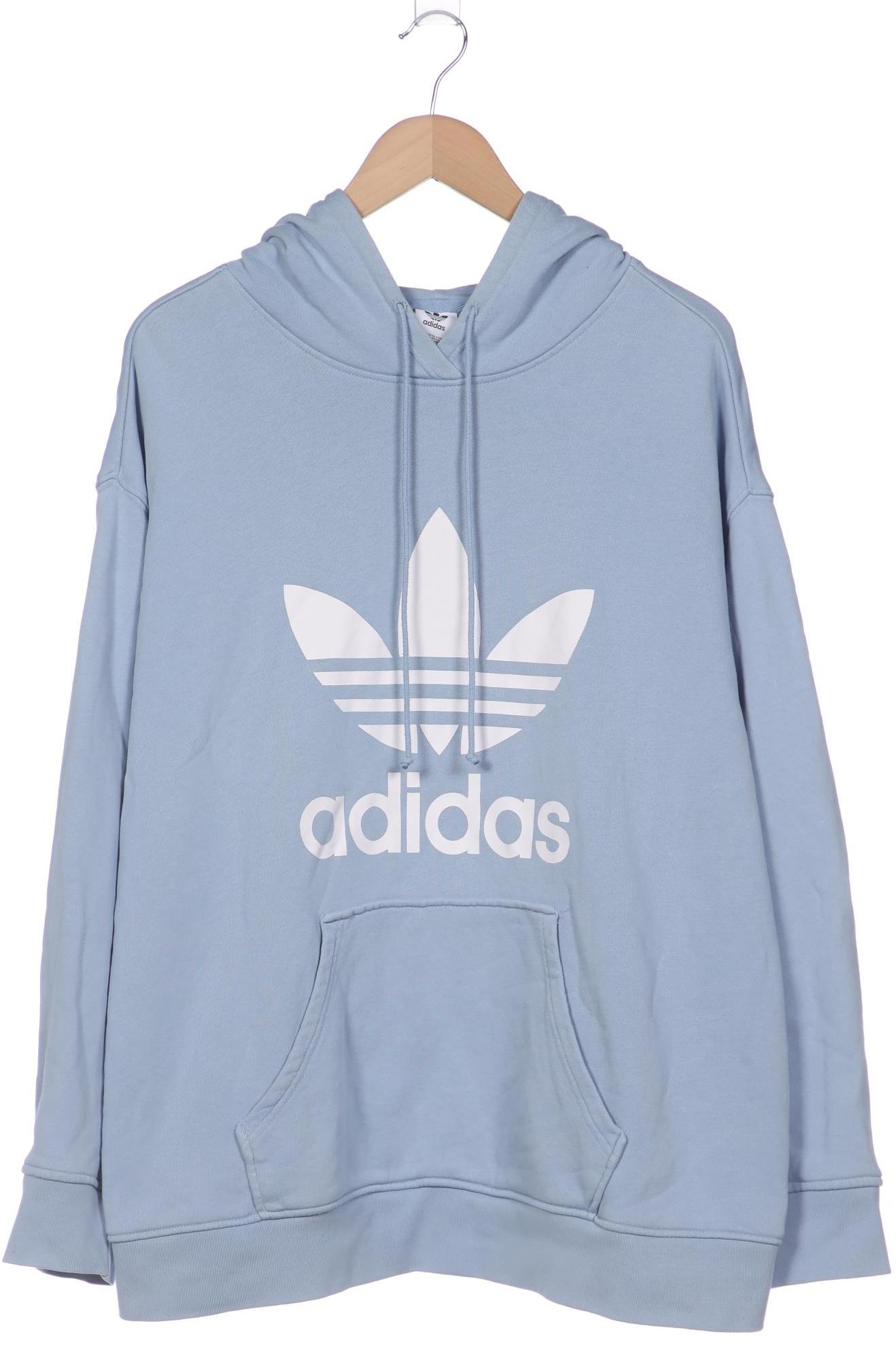 

adidas Originals Damen Kapuzenpullover, hellblau, Gr. 46